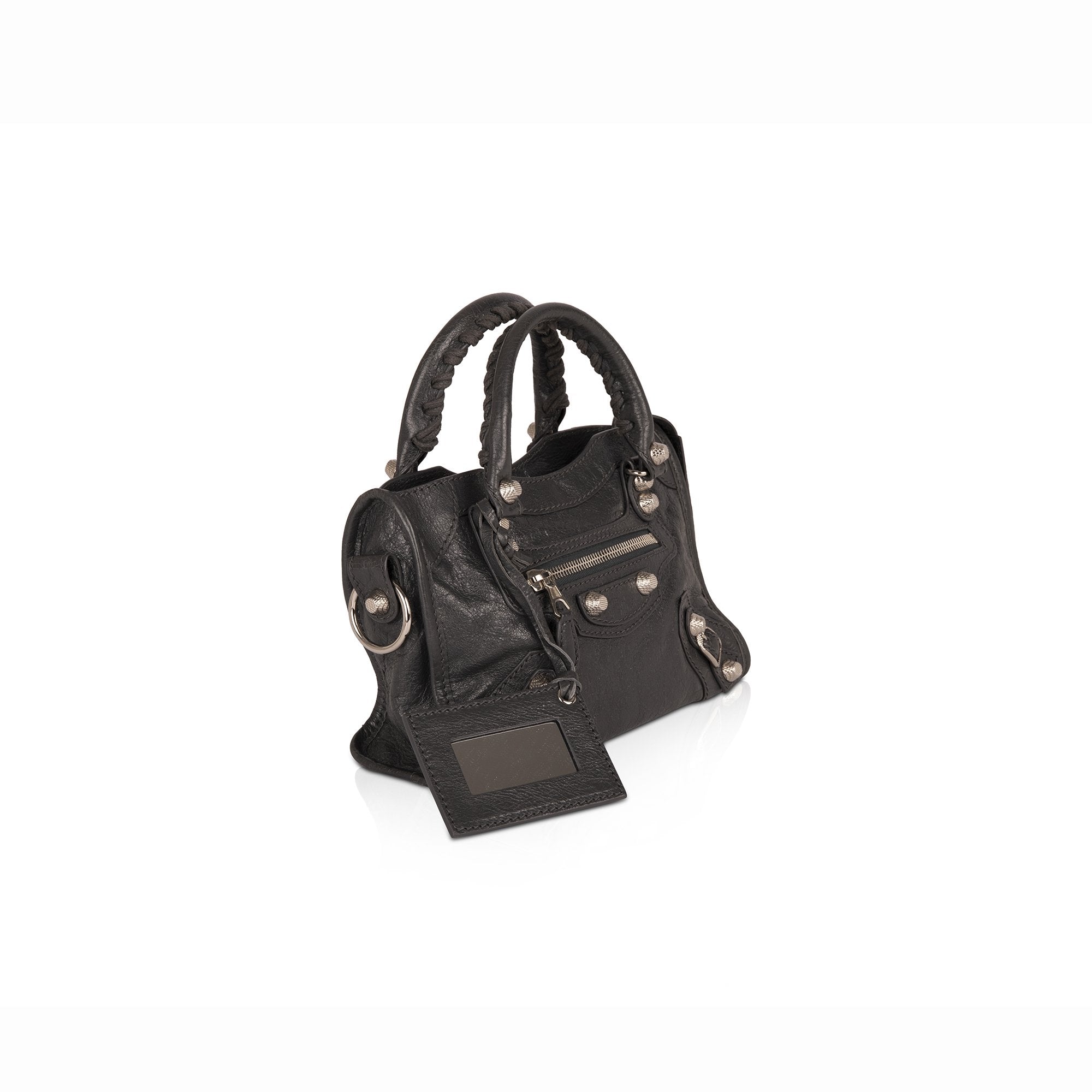 Balenciaga Motocross Classic Mini City Bag w/ Strap