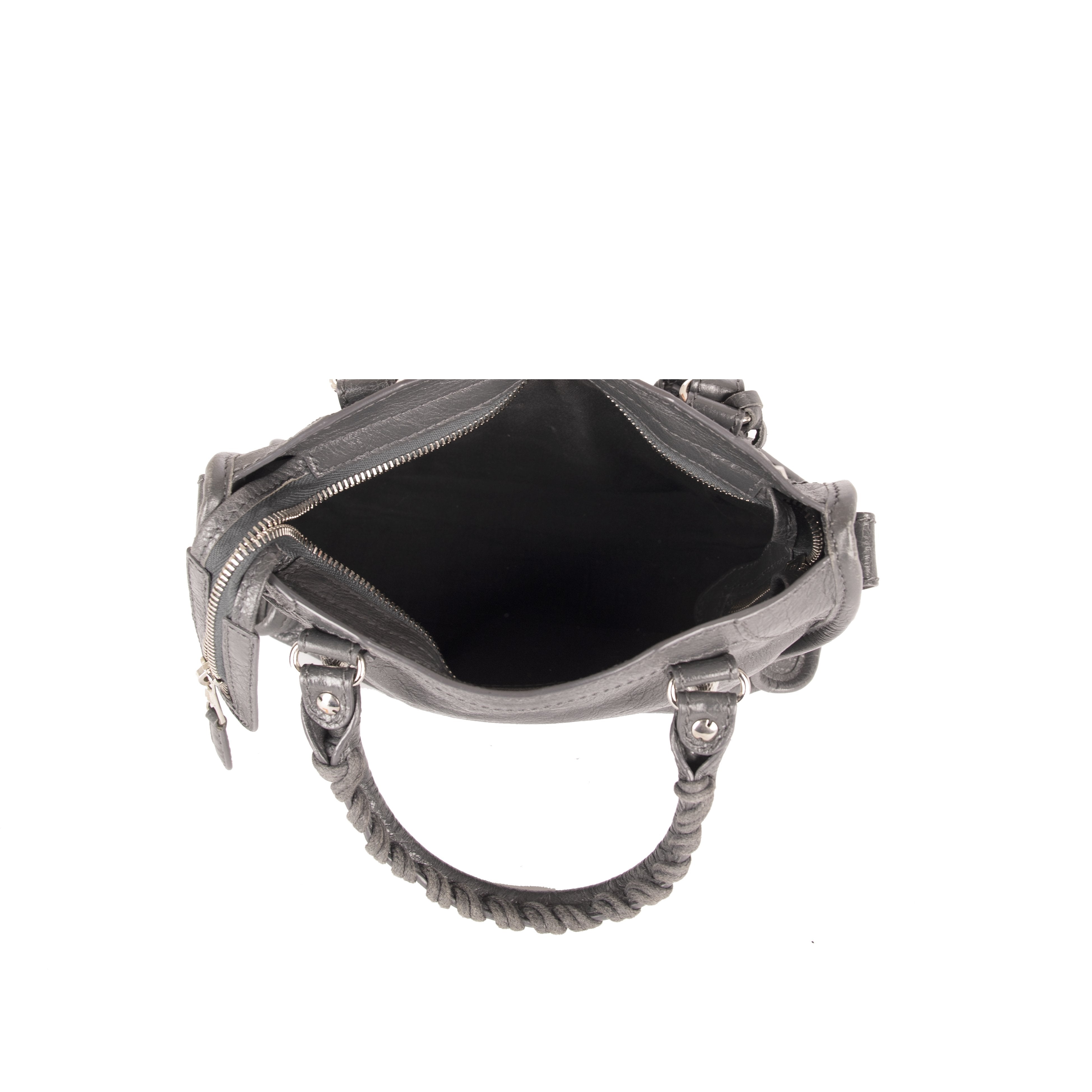 Balenciaga Motocross Classic Mini City Bag w/ Strap