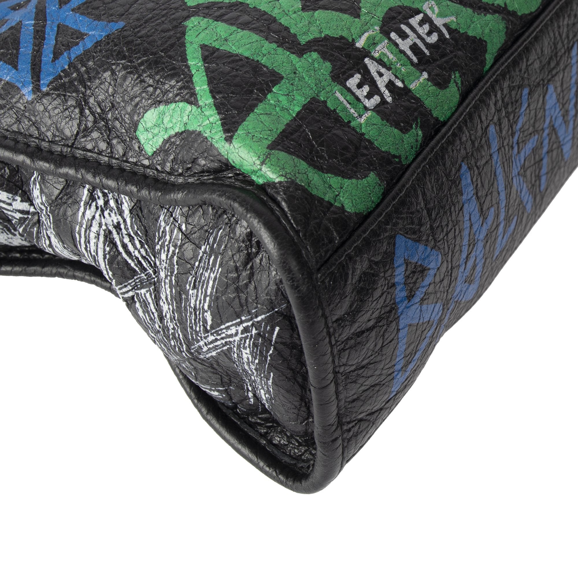 Balenciaga Small Graffiti Motocross Classic City Bag