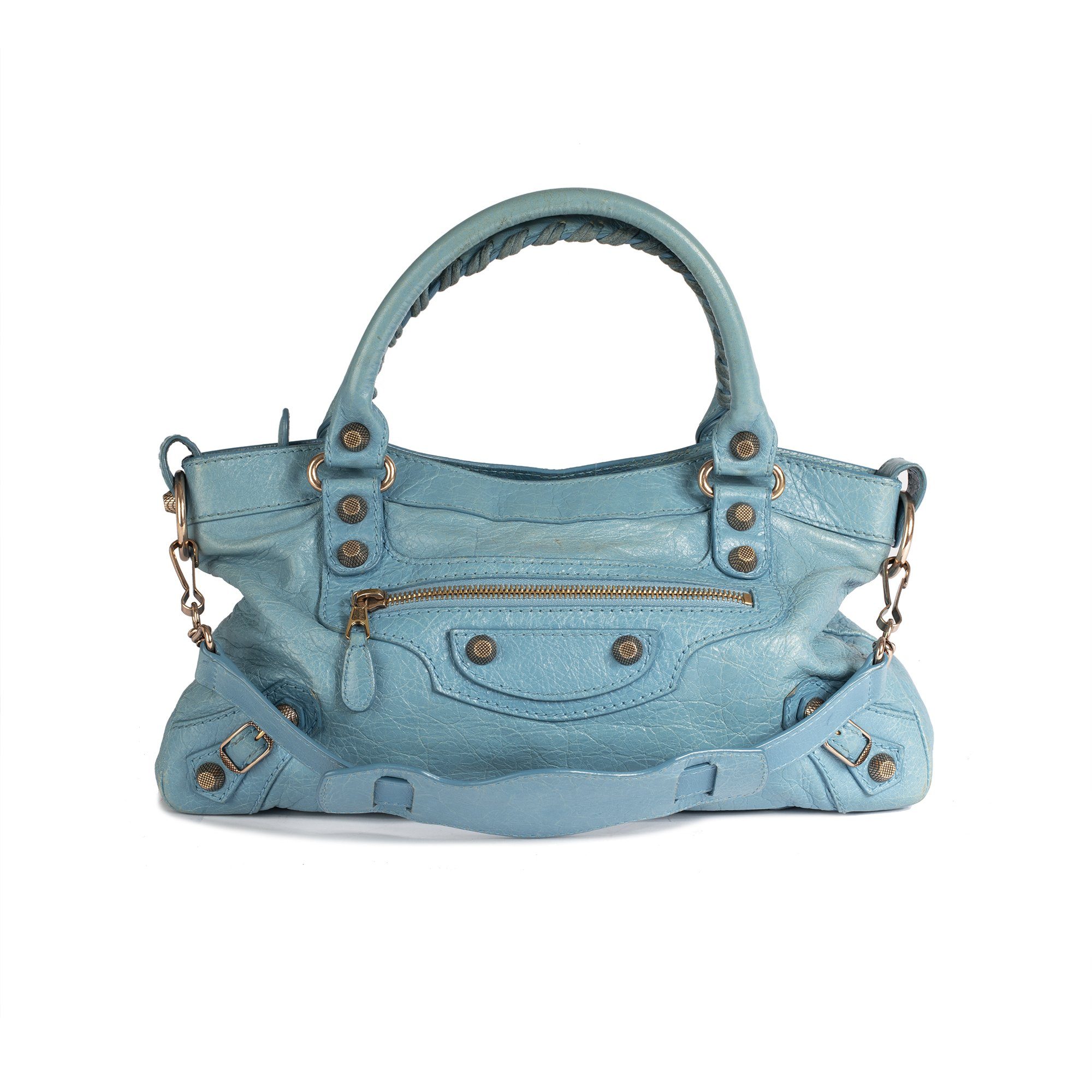 Balenciaga Small Motocross Classic City Bag