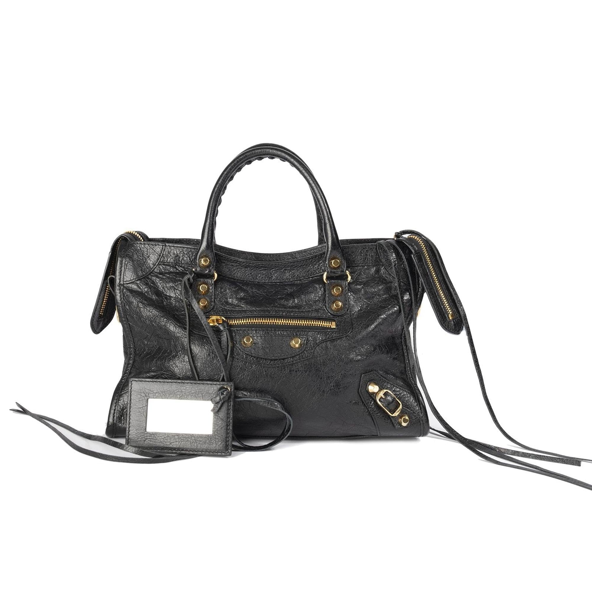 Balenciaga Small Motocross Classic City Bag