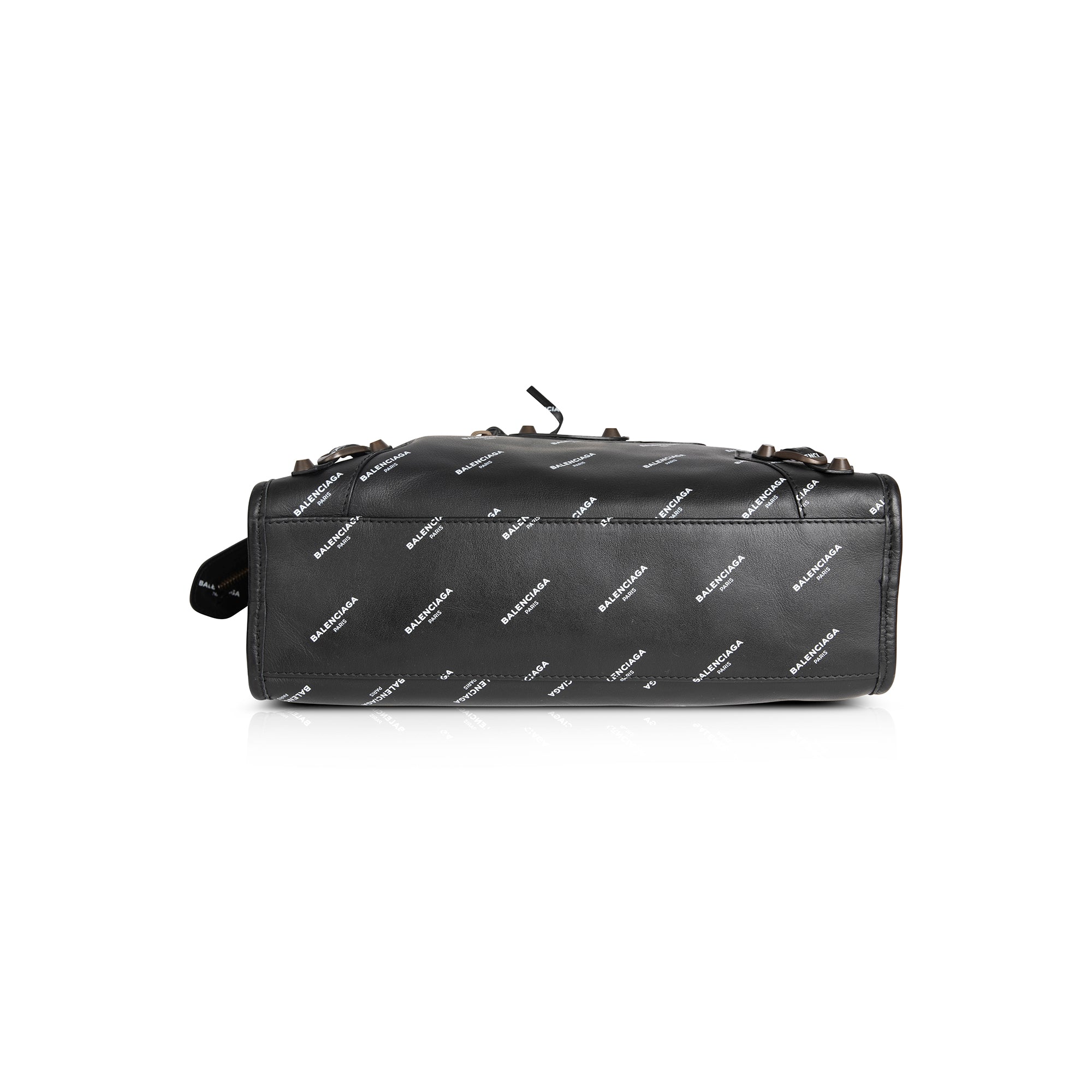 Balenciaga Small Motocross Classic Logo City Bag