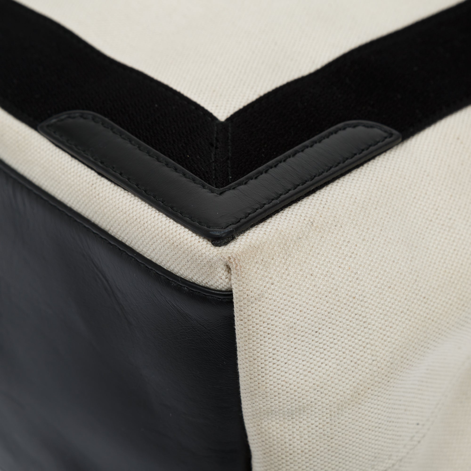 Balenciaga Small Navy Cabas Tote w/ Pouch