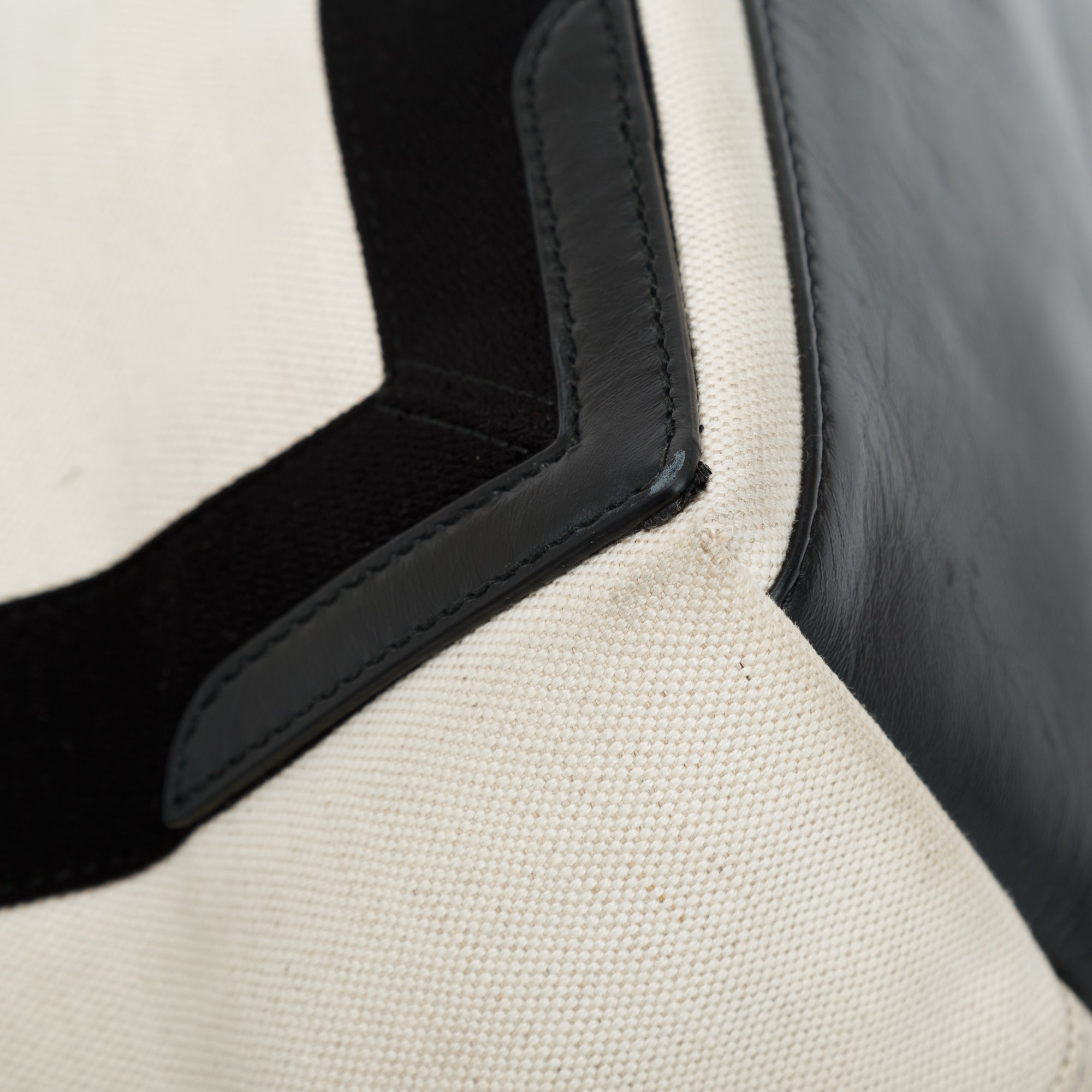 Balenciaga Small Navy Cabas Tote w/ Pouch