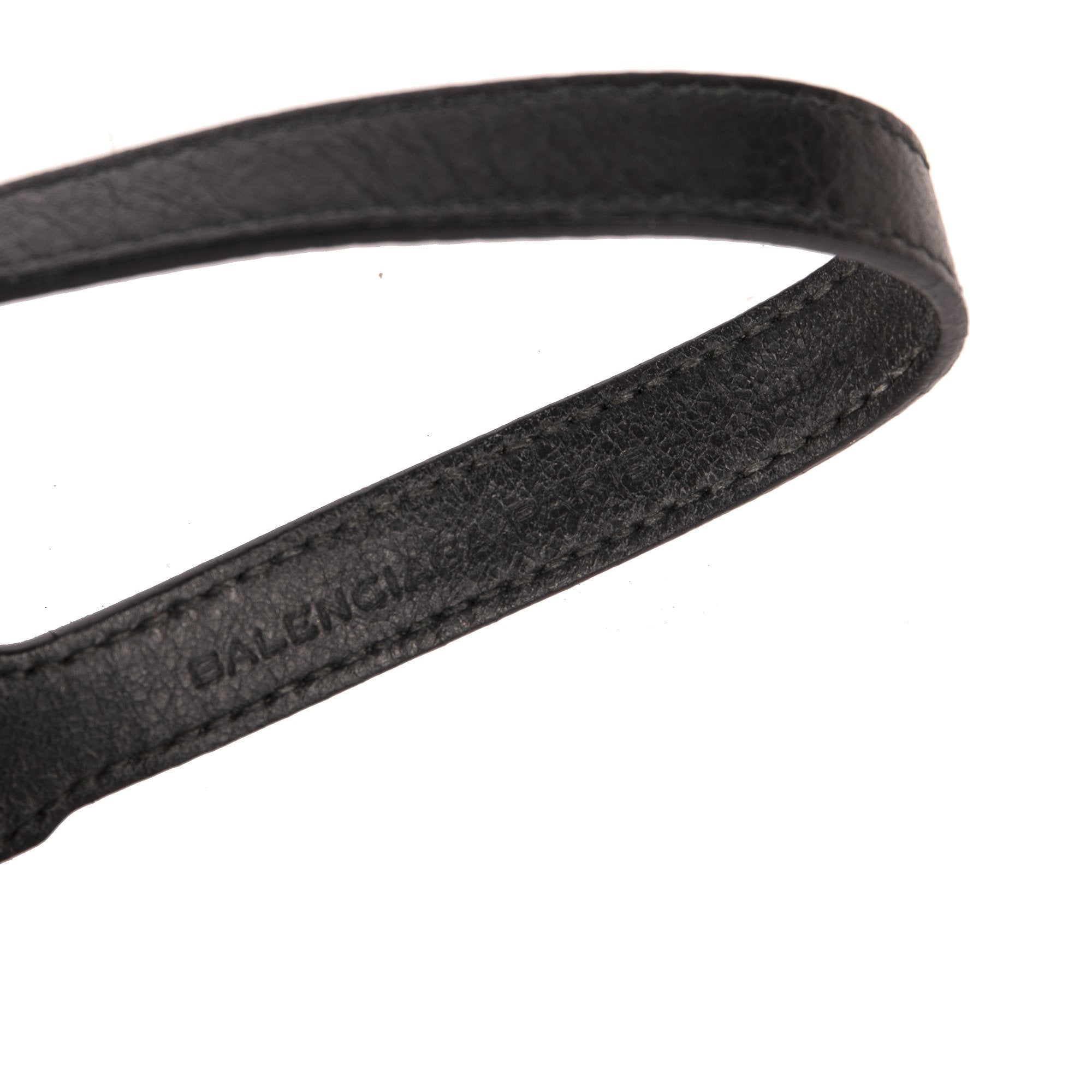 Balenciaga Triple Tour Leather Wrap Bracelet w/ Box