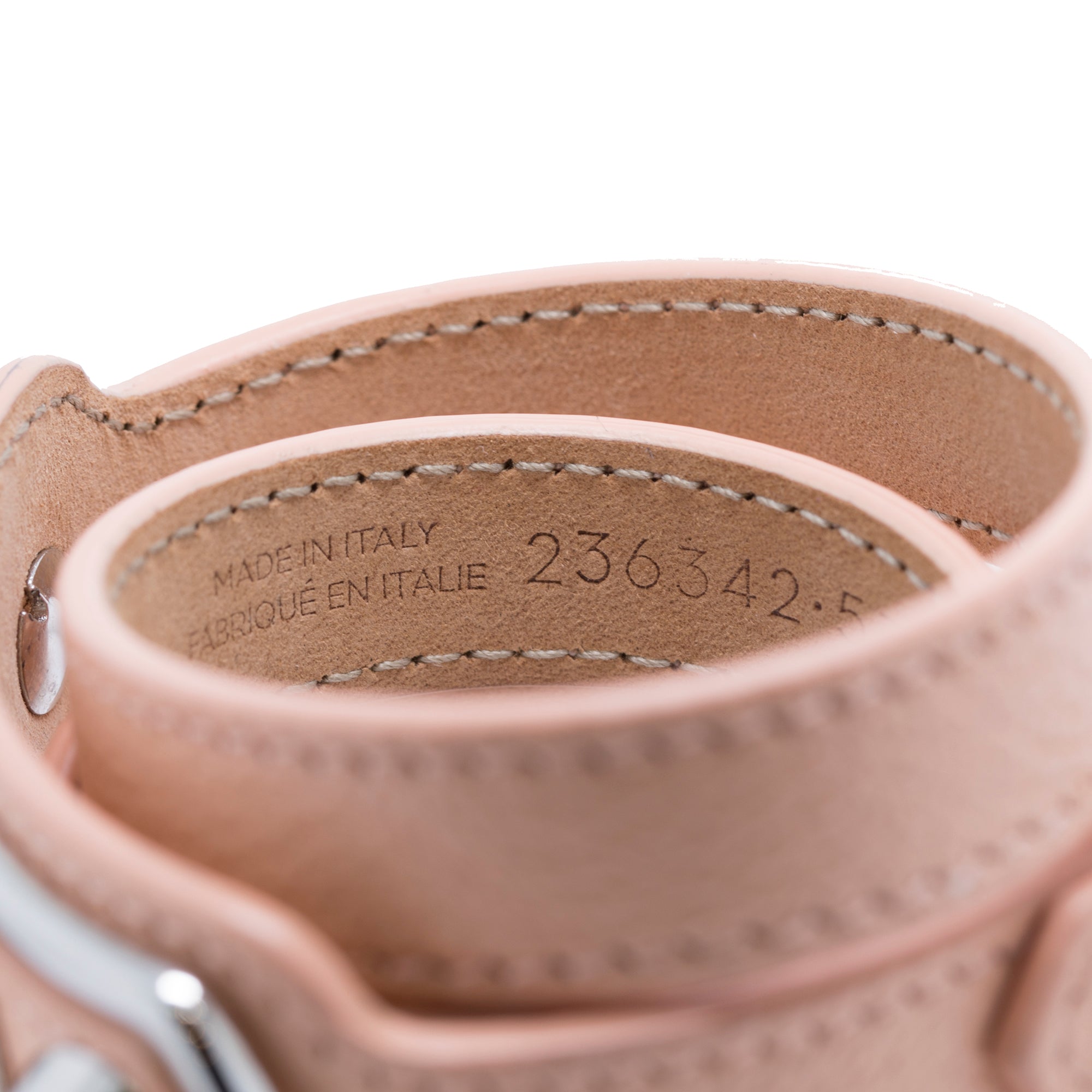 Balenciaga Triple Tour Leather Wrap Bracelet w/ Box