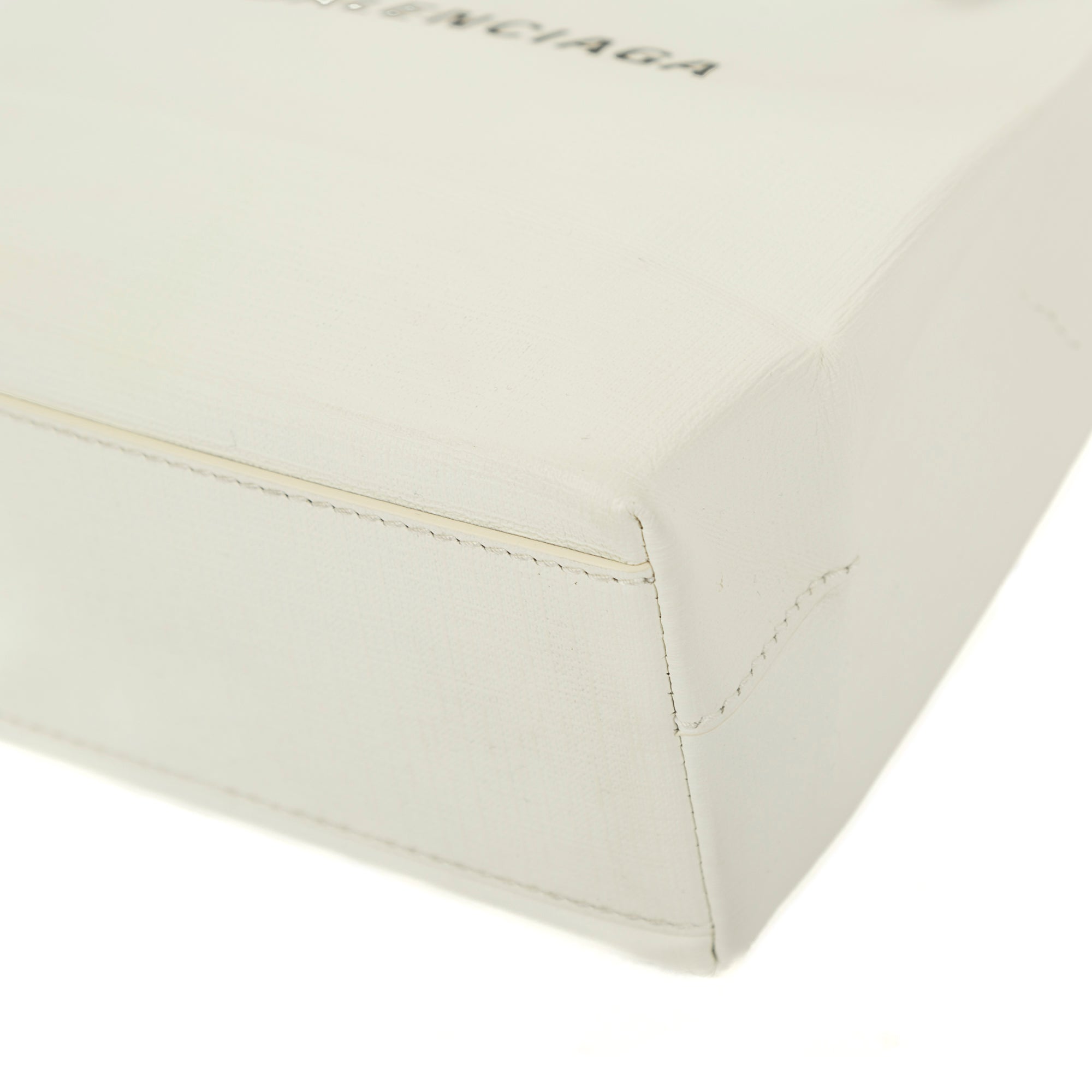 Balenciaga XXS Logo Leather Shopping Tote