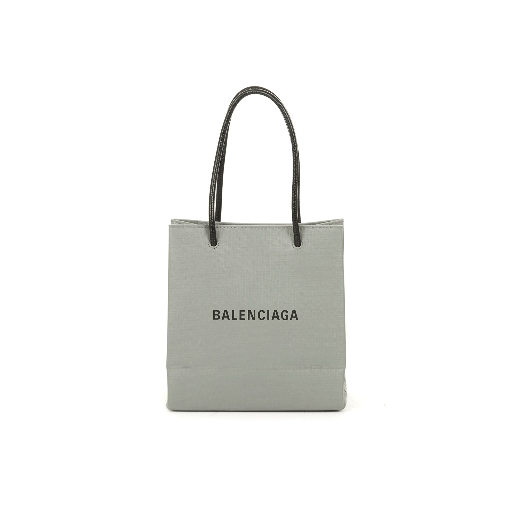 Balenciaga XXS Logo Leather Shopping Tote