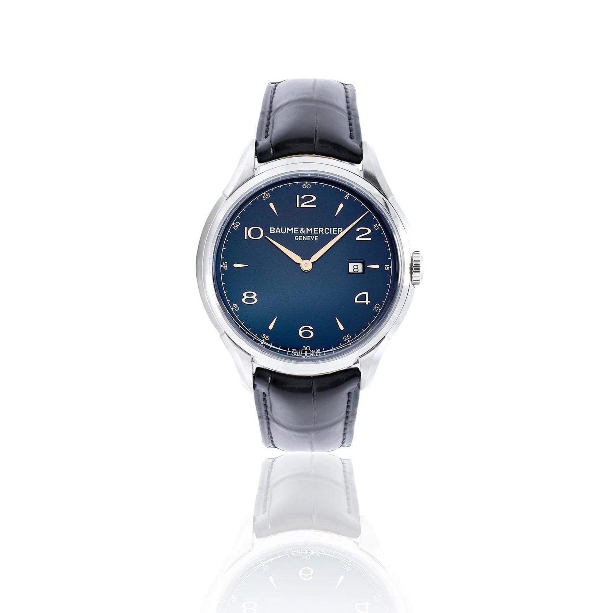 Baume & Mercier Clifton Watch w/ Box