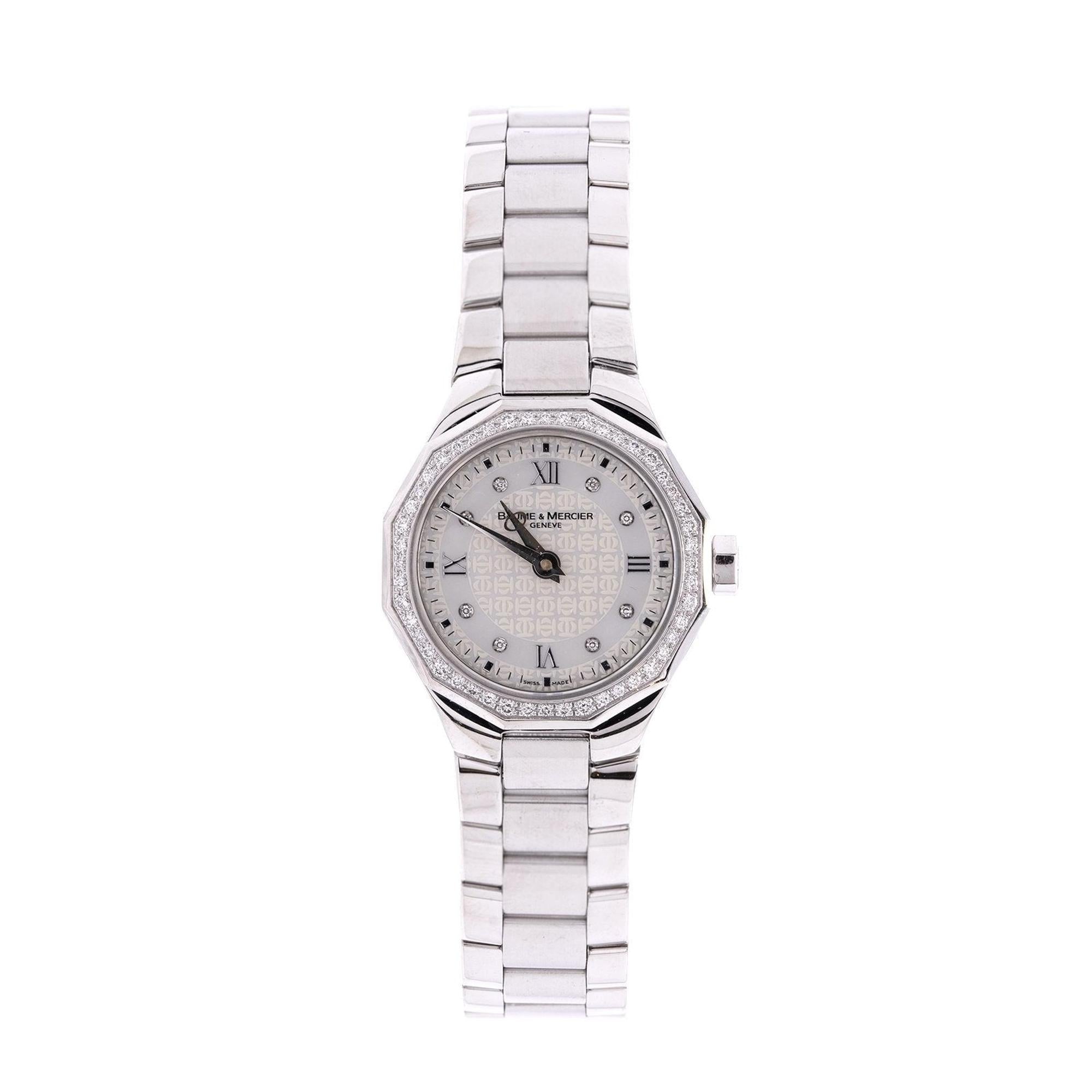 Baume & Mercier Diamond Riviera Watch