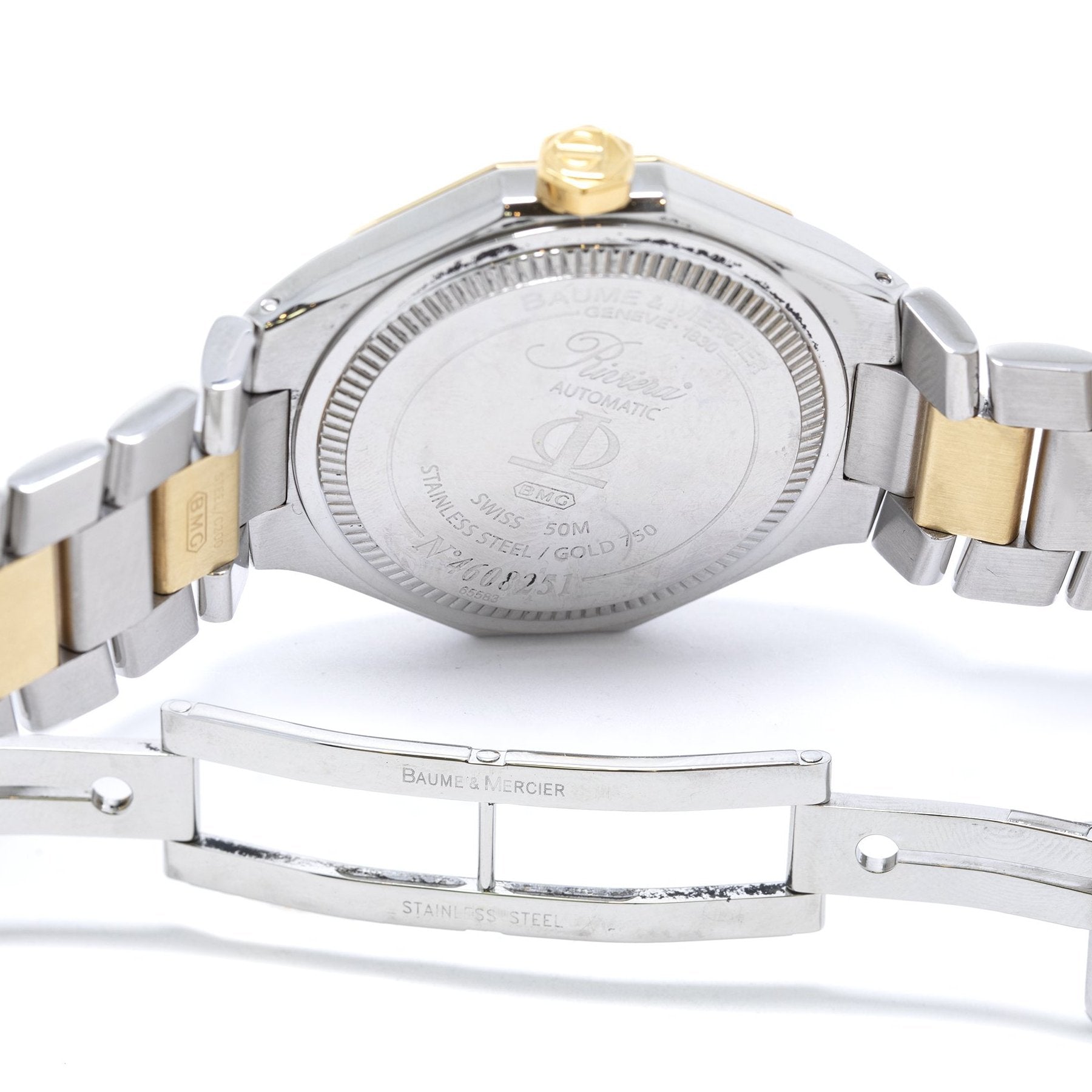 Baume & Mercier Riviera Two-Tone Watch