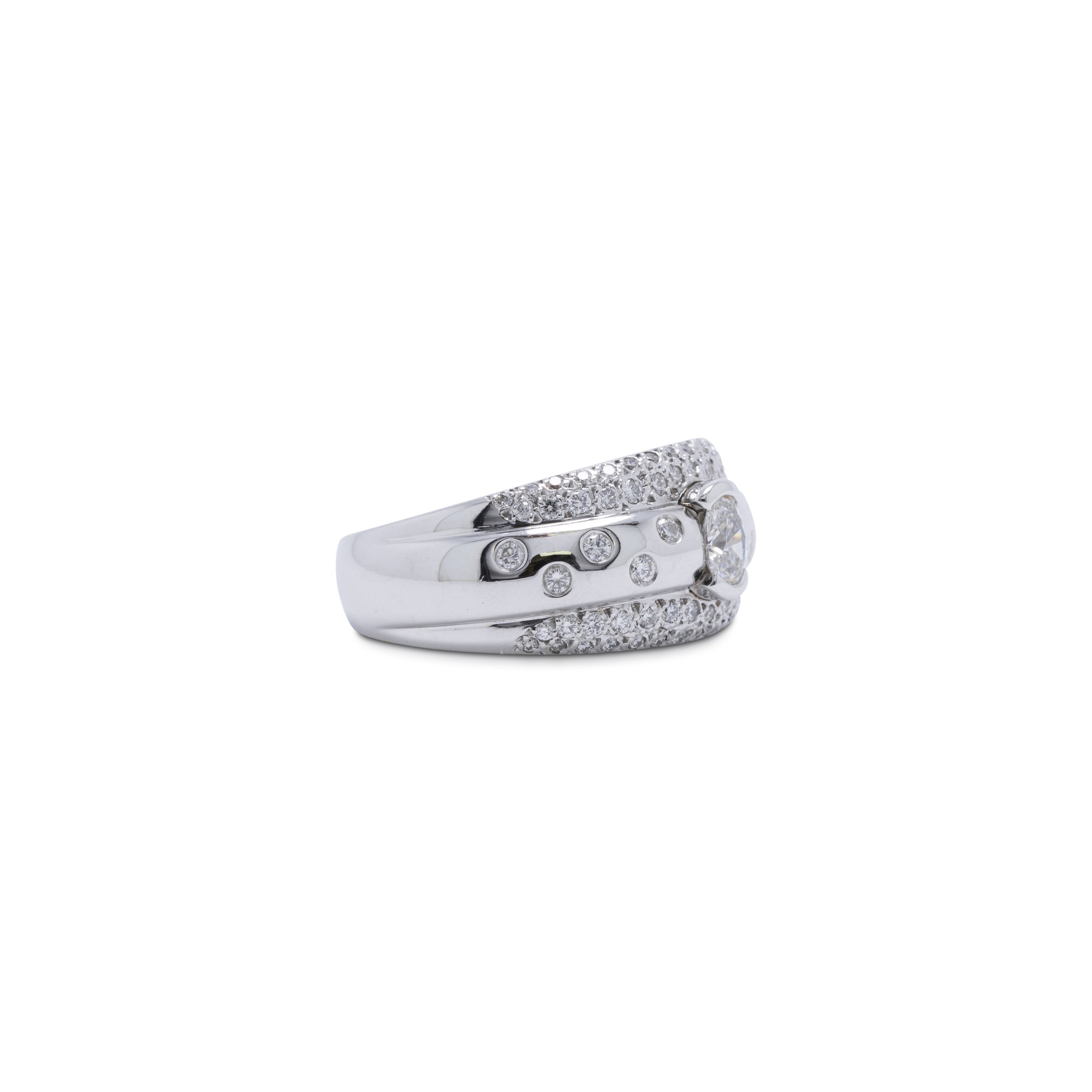 Birks Limited Edition 18k White Gold Diamond Ring