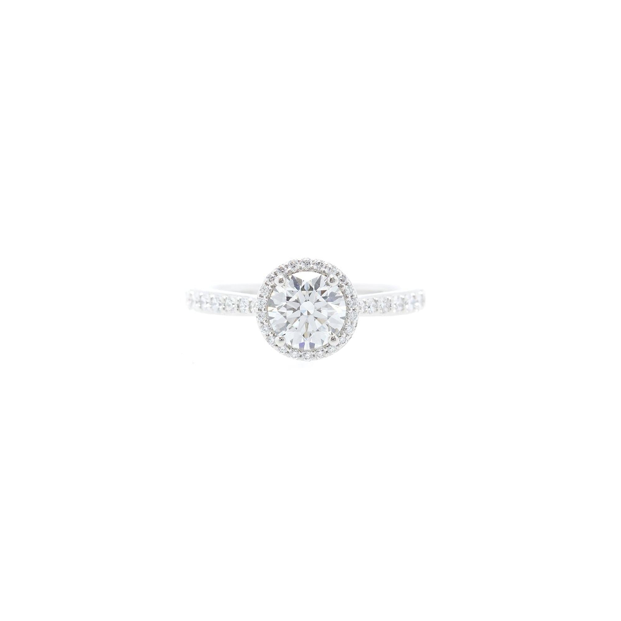 Birks Platinum 1.20 ct. Canadian Diamond Engagement Ring