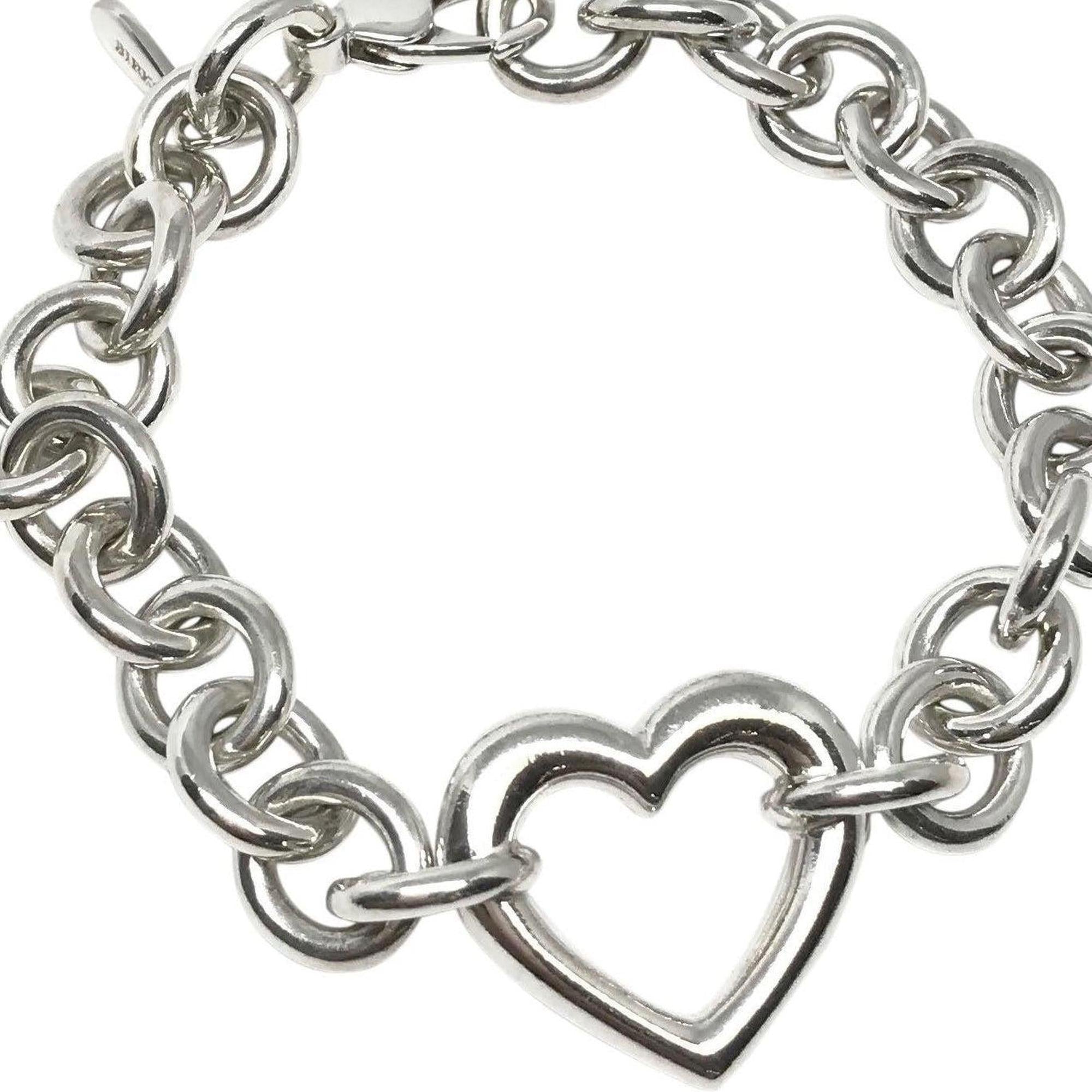 Birks Silver Open Heart Bracelet