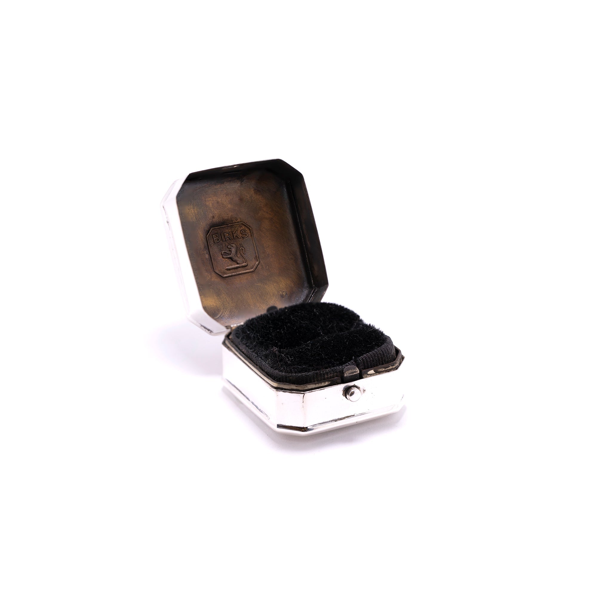 Birks Sterling Silver Ring Box