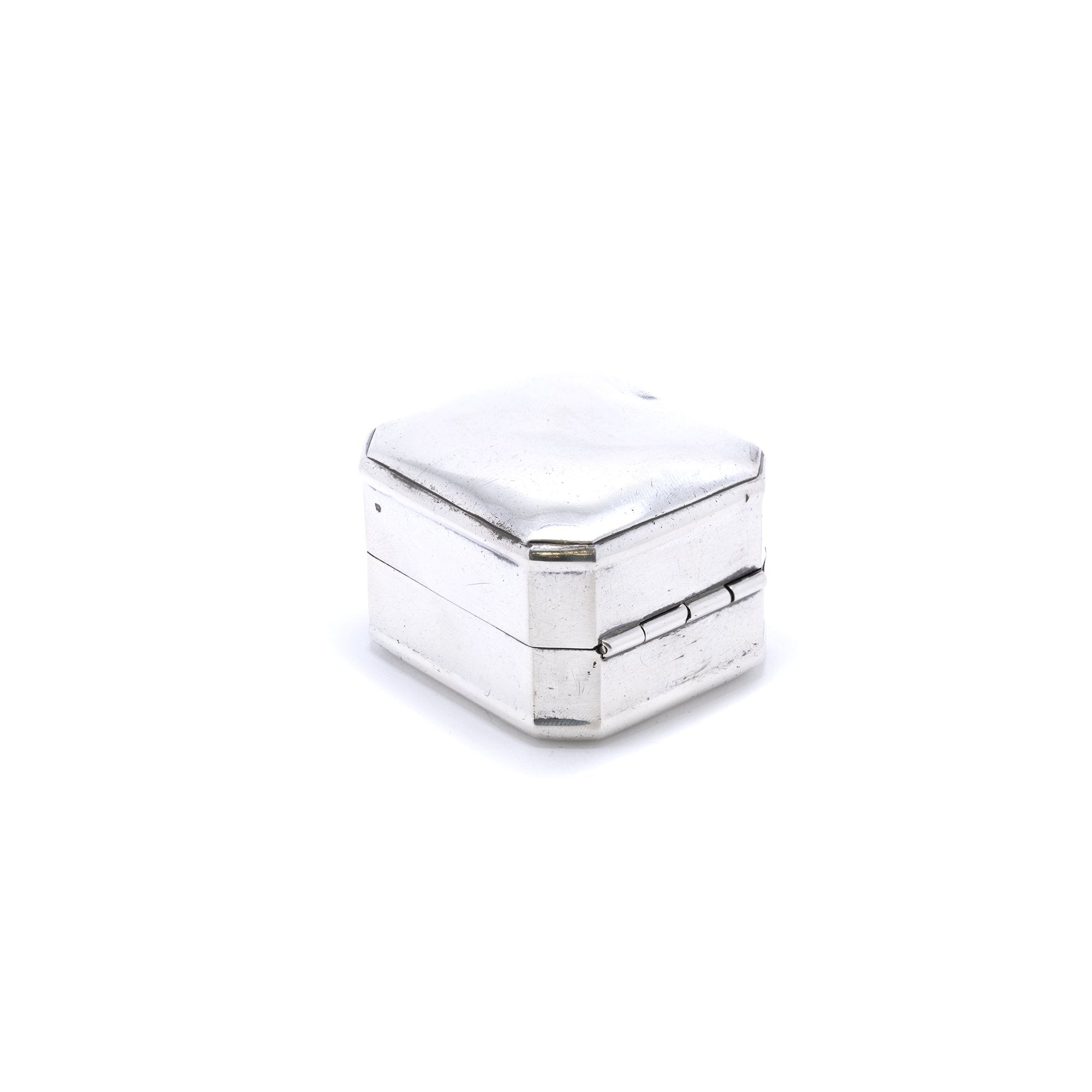 Birks Sterling Silver Ring Box