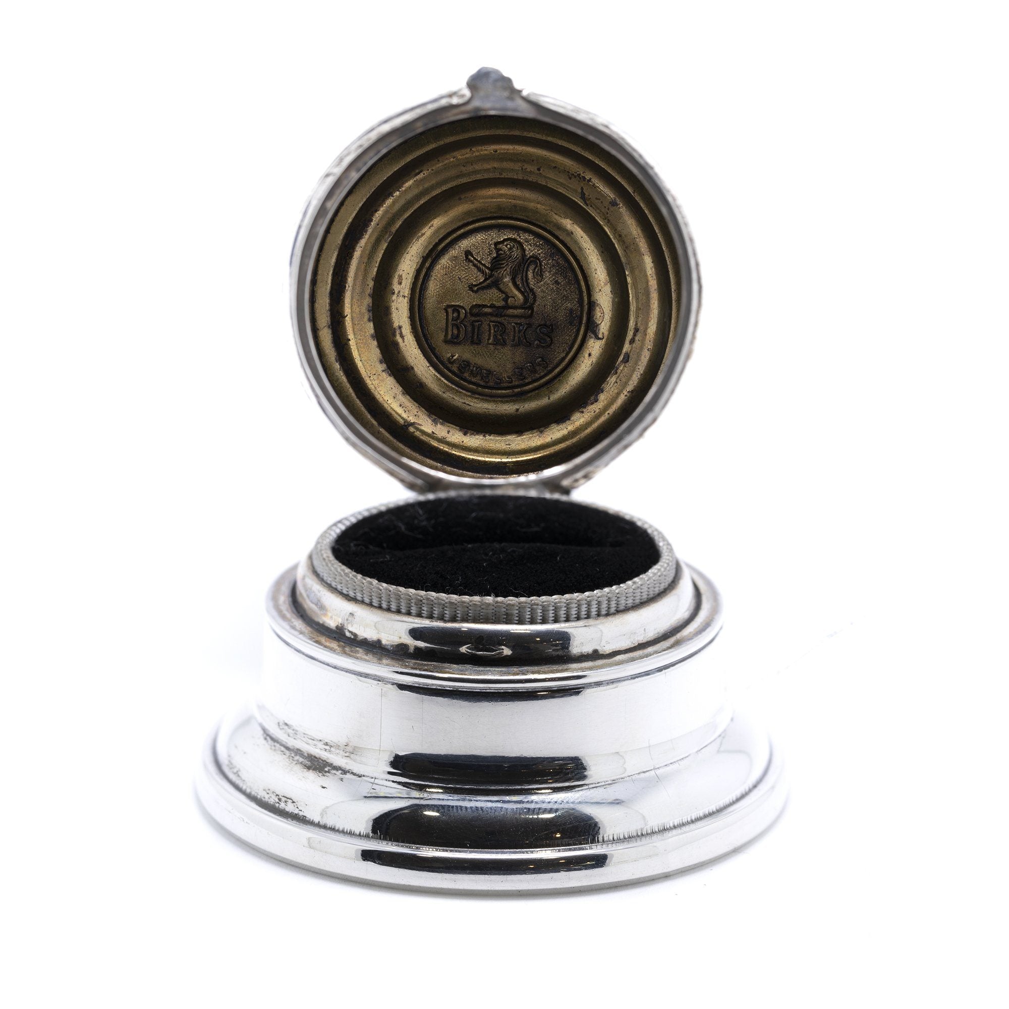 Birks Sterling Silver Ring Box