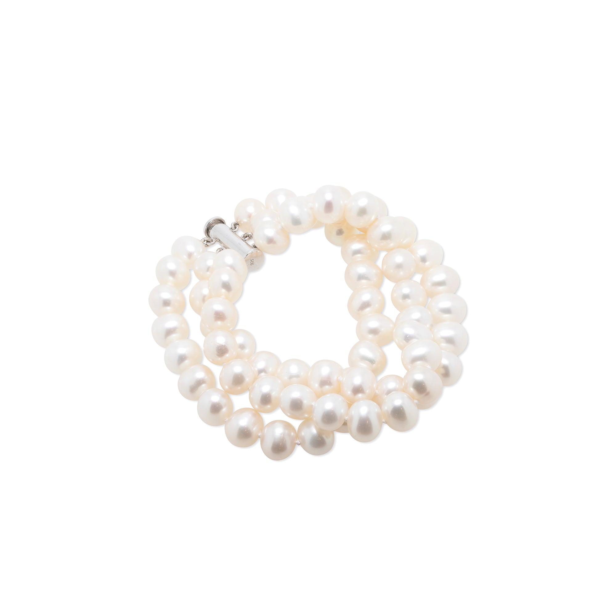 Birks Tripple Strand Pearl Bracelet