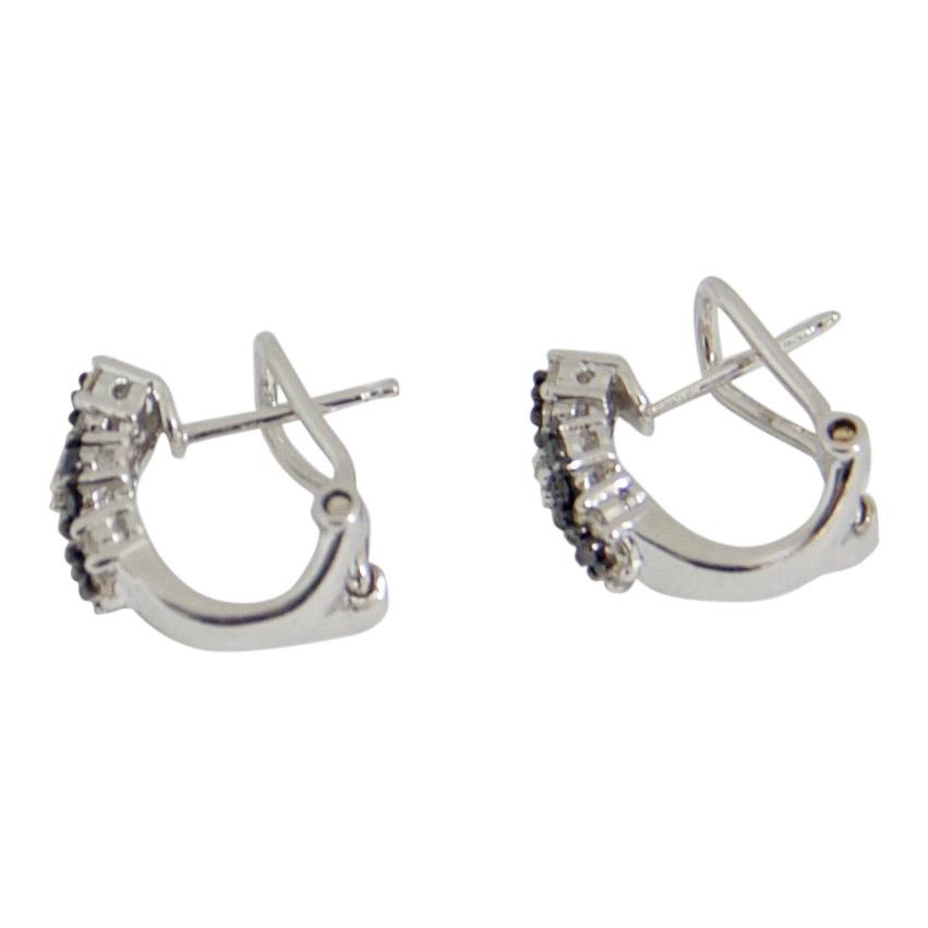 Black & White Diamond Earrings