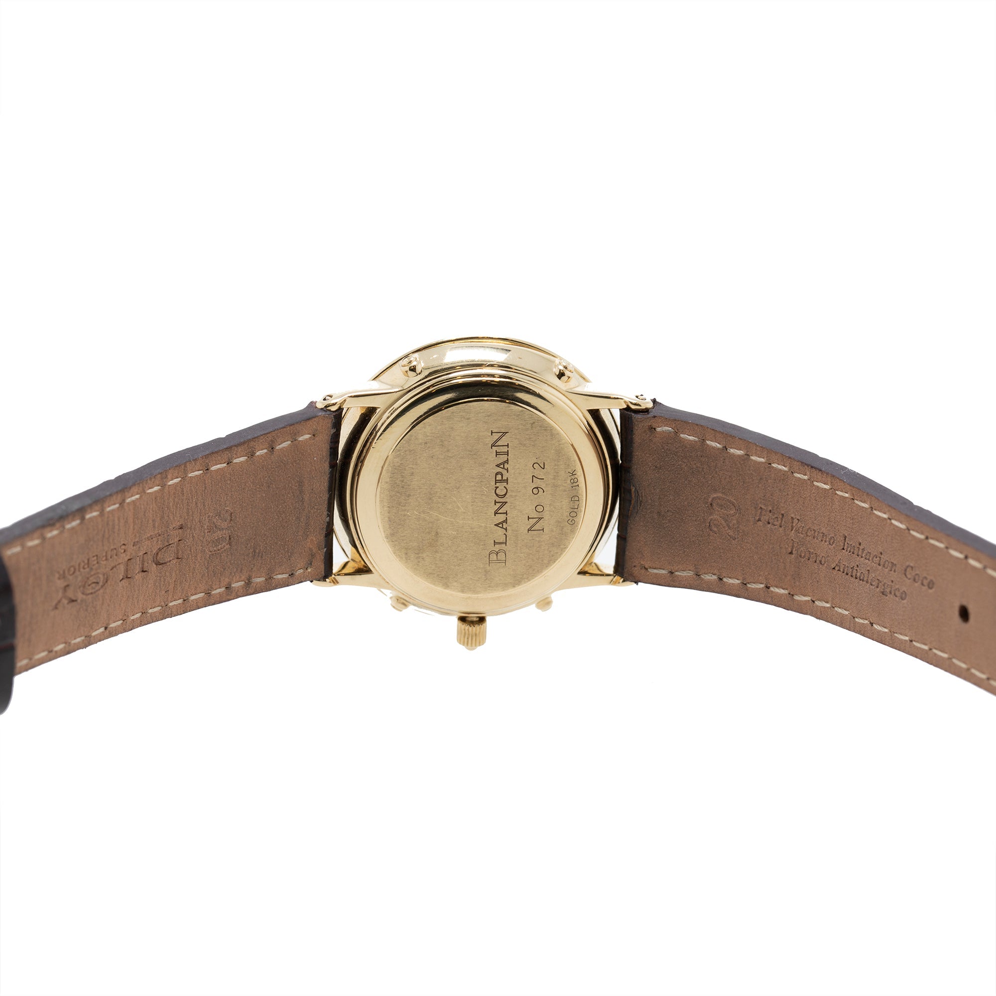 Blancpain 18k Gold Villeret Moonphase Full Calendar Watch