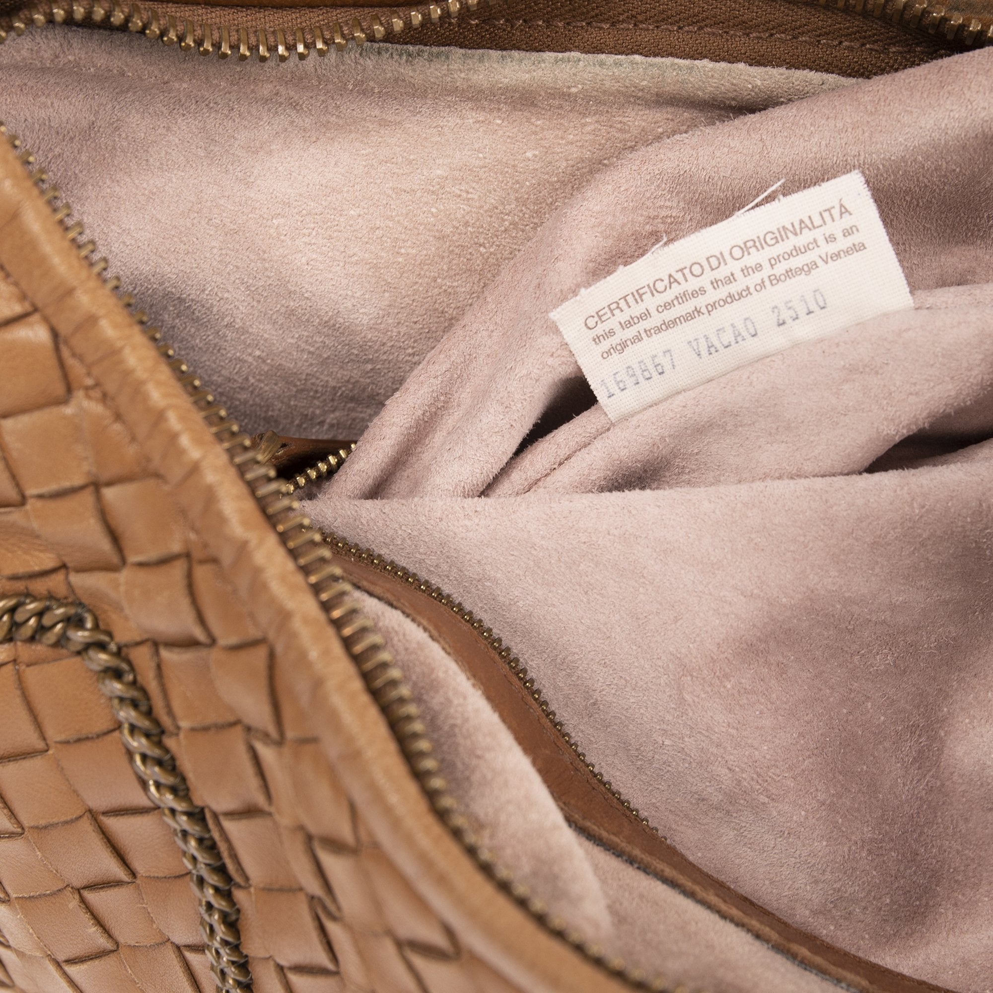 Bottega Veneta Chain-Link Accent Intrecciato Hobo