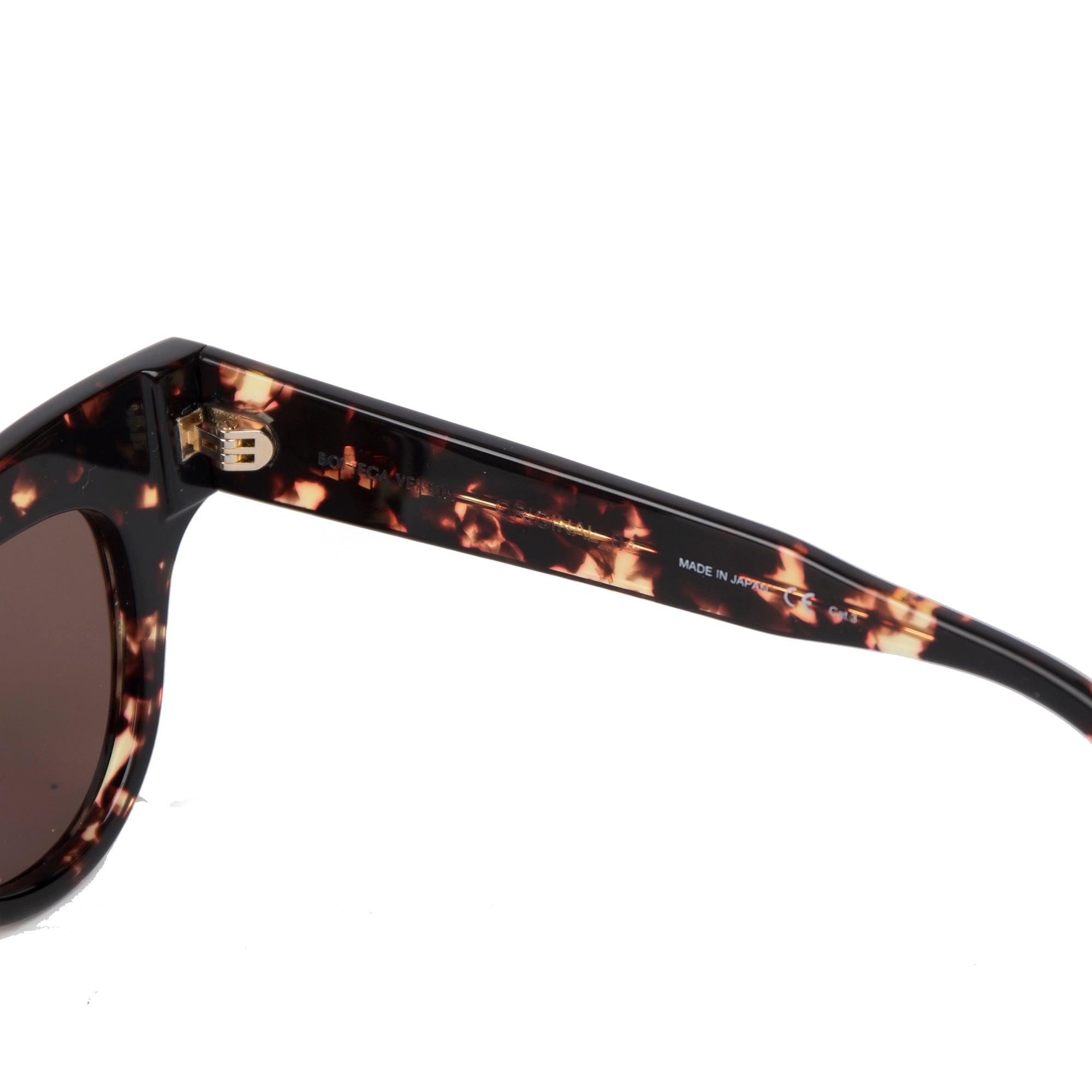 Bottega Veneta Classic Cateye Sunglasses w/ Leather Case