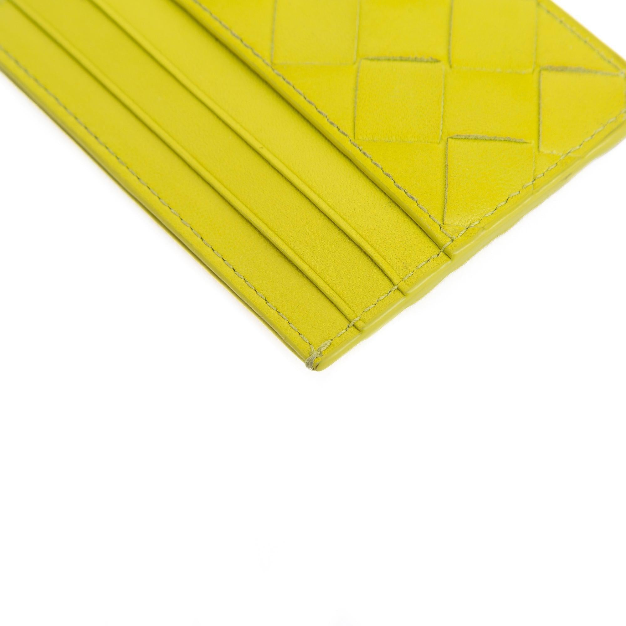 Bottega Veneta Intrecciato Leather Card Case