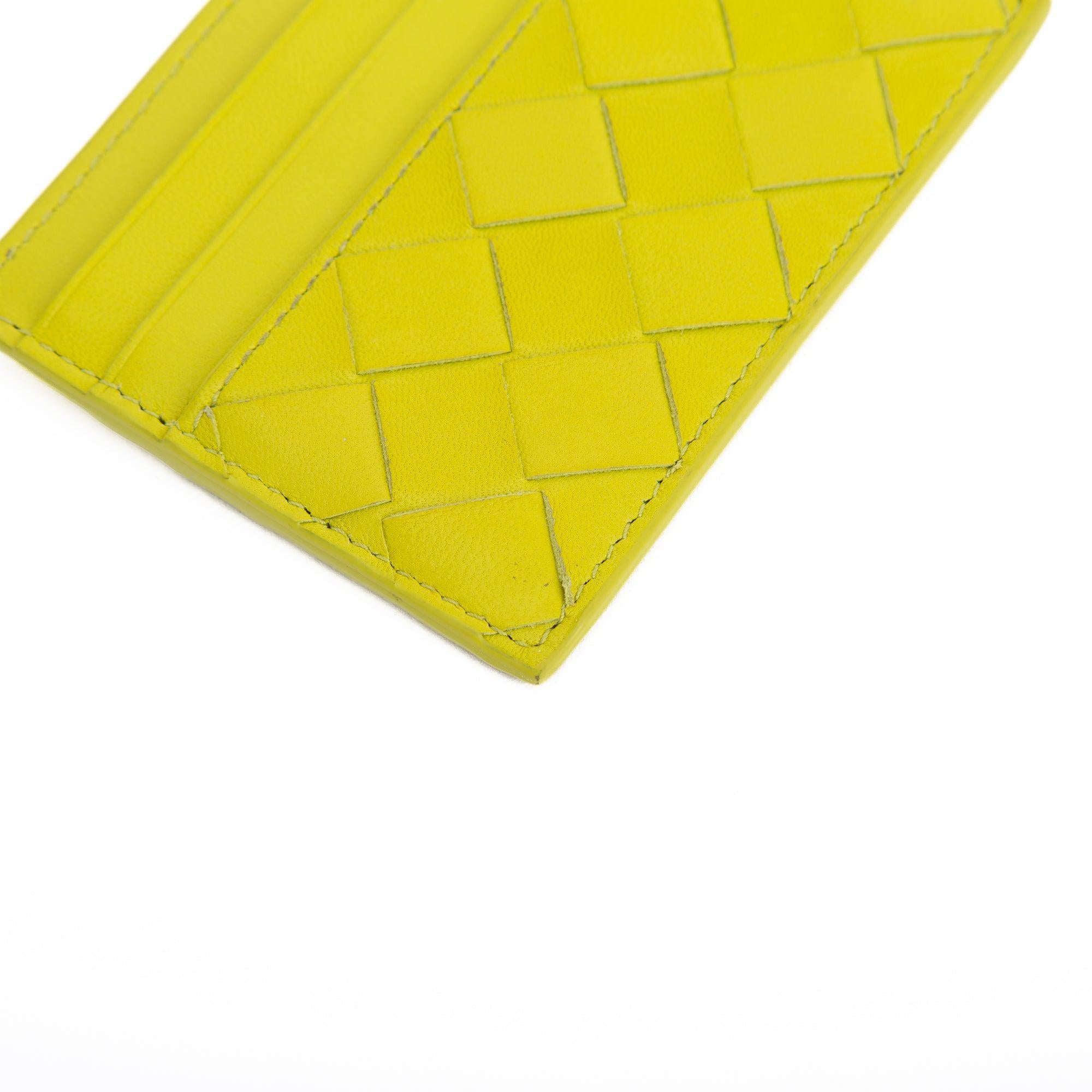 Bottega Veneta Intrecciato Leather Card Case