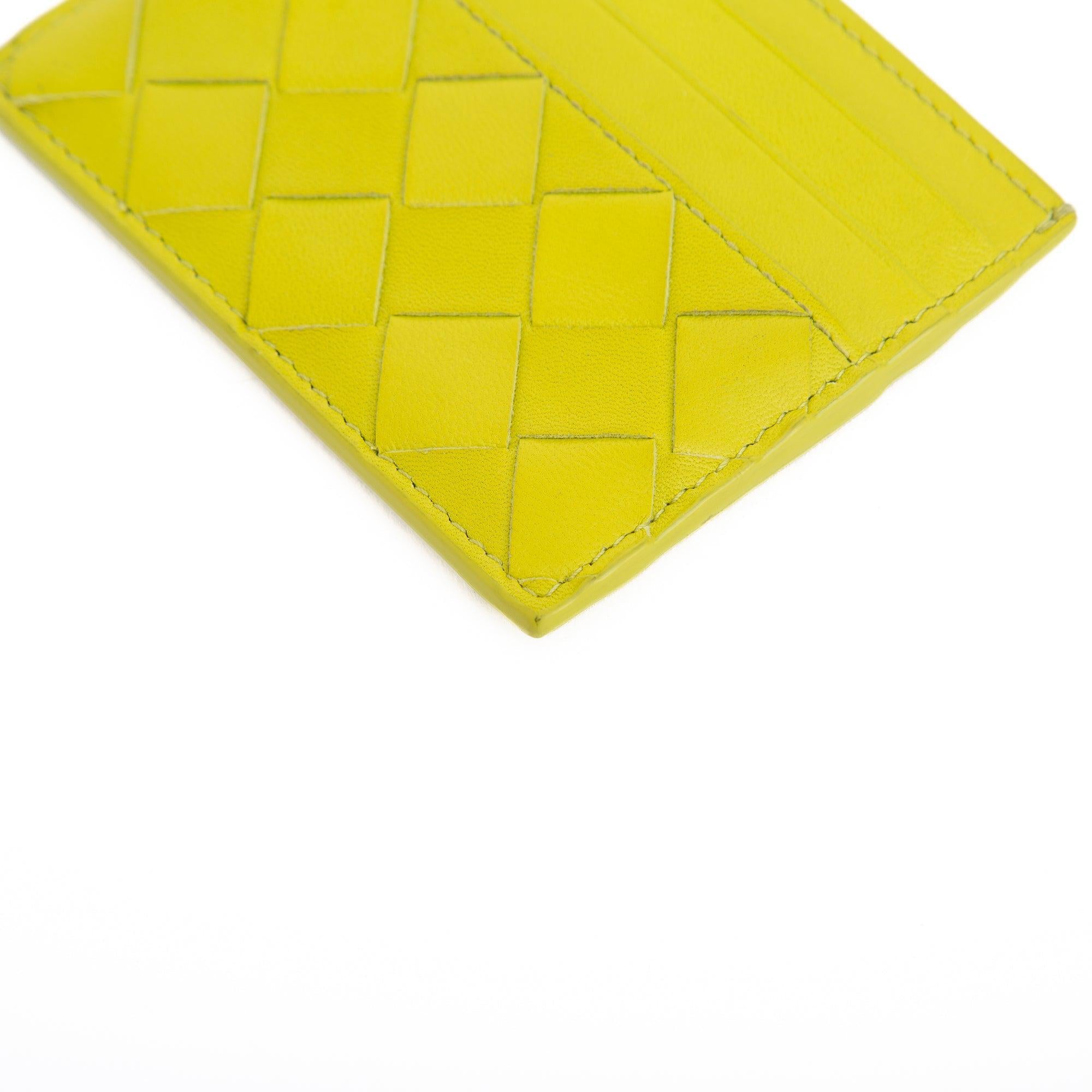 Bottega Veneta Intrecciato Leather Card Case