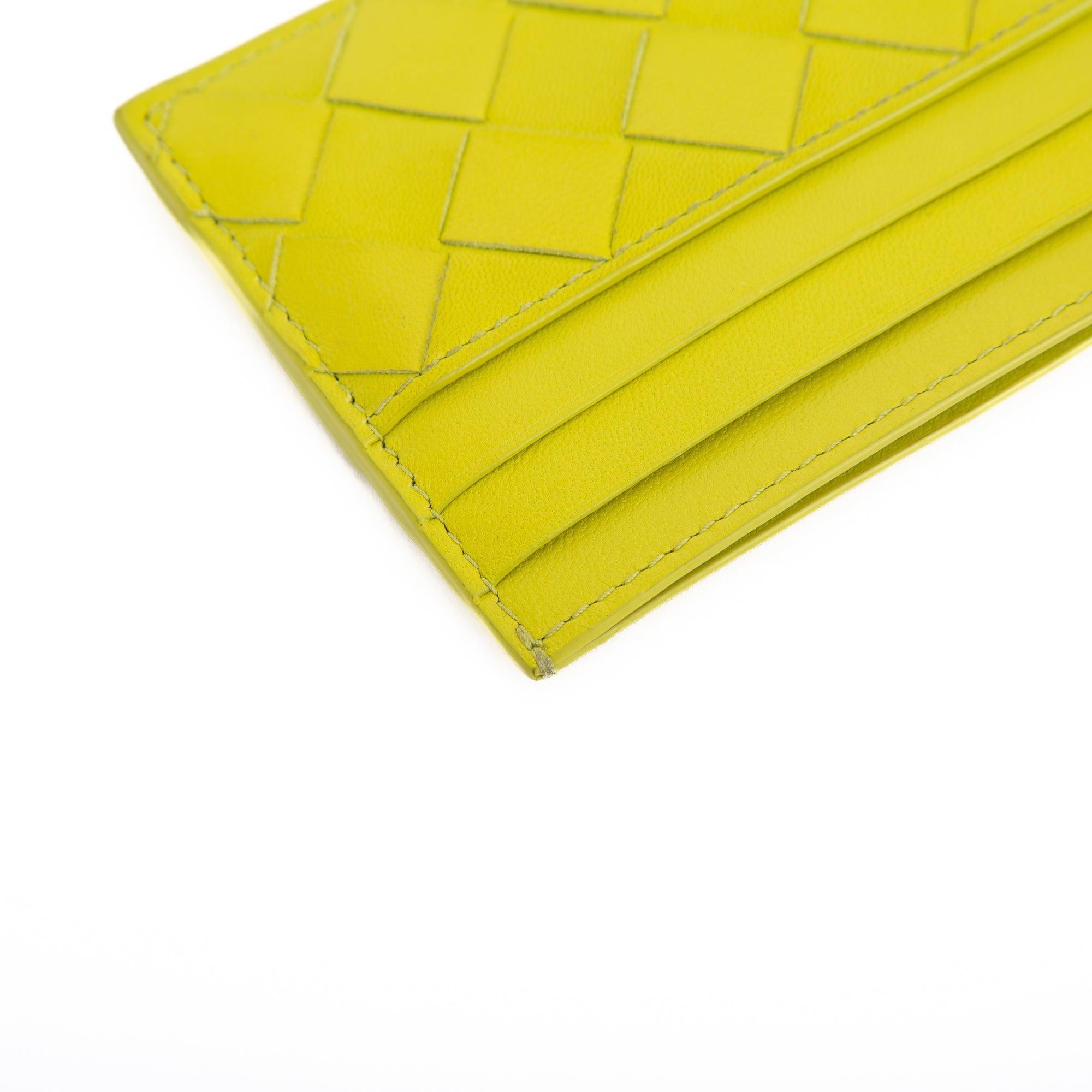 Bottega Veneta Intrecciato Leather Card Case