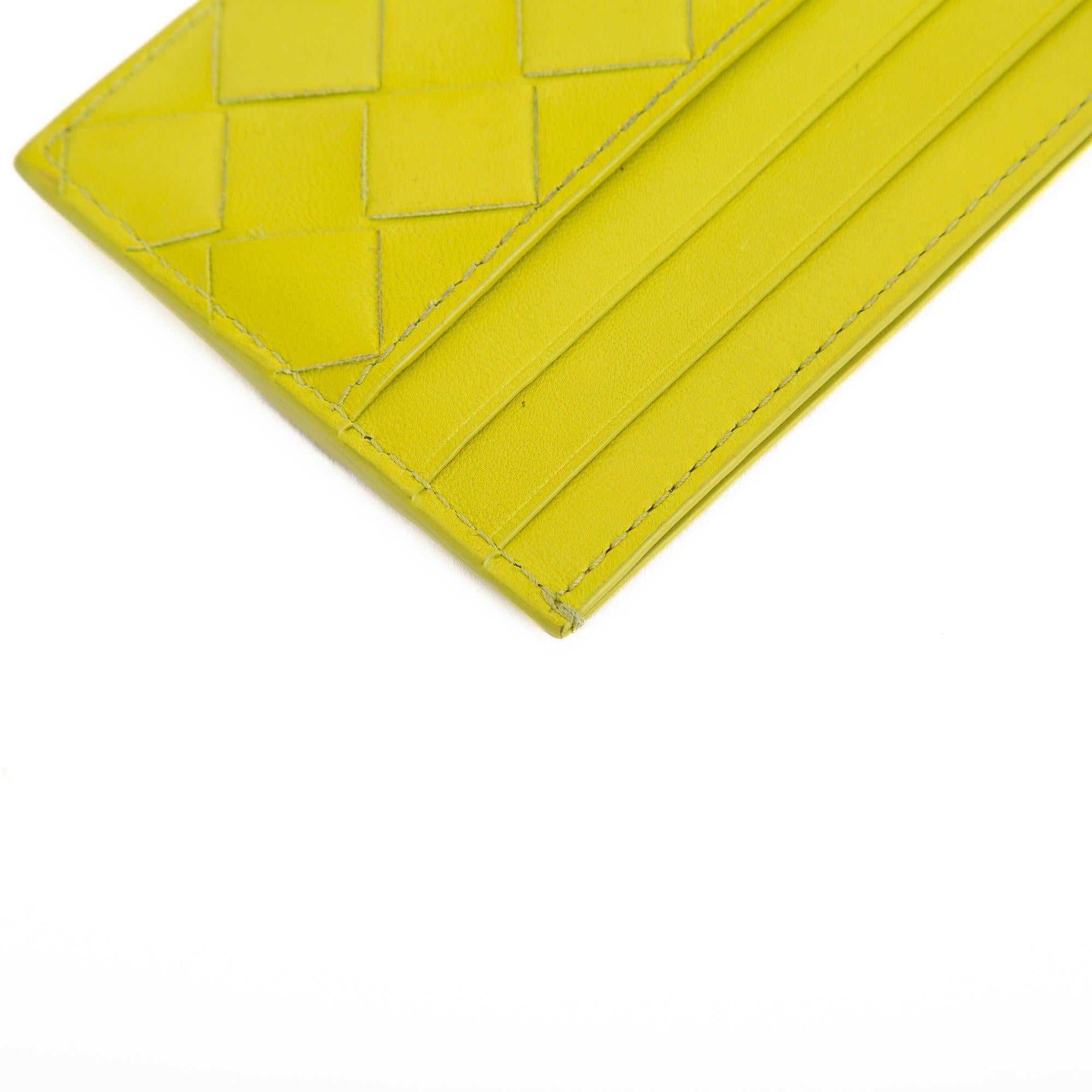 Bottega Veneta Intrecciato Leather Card Case