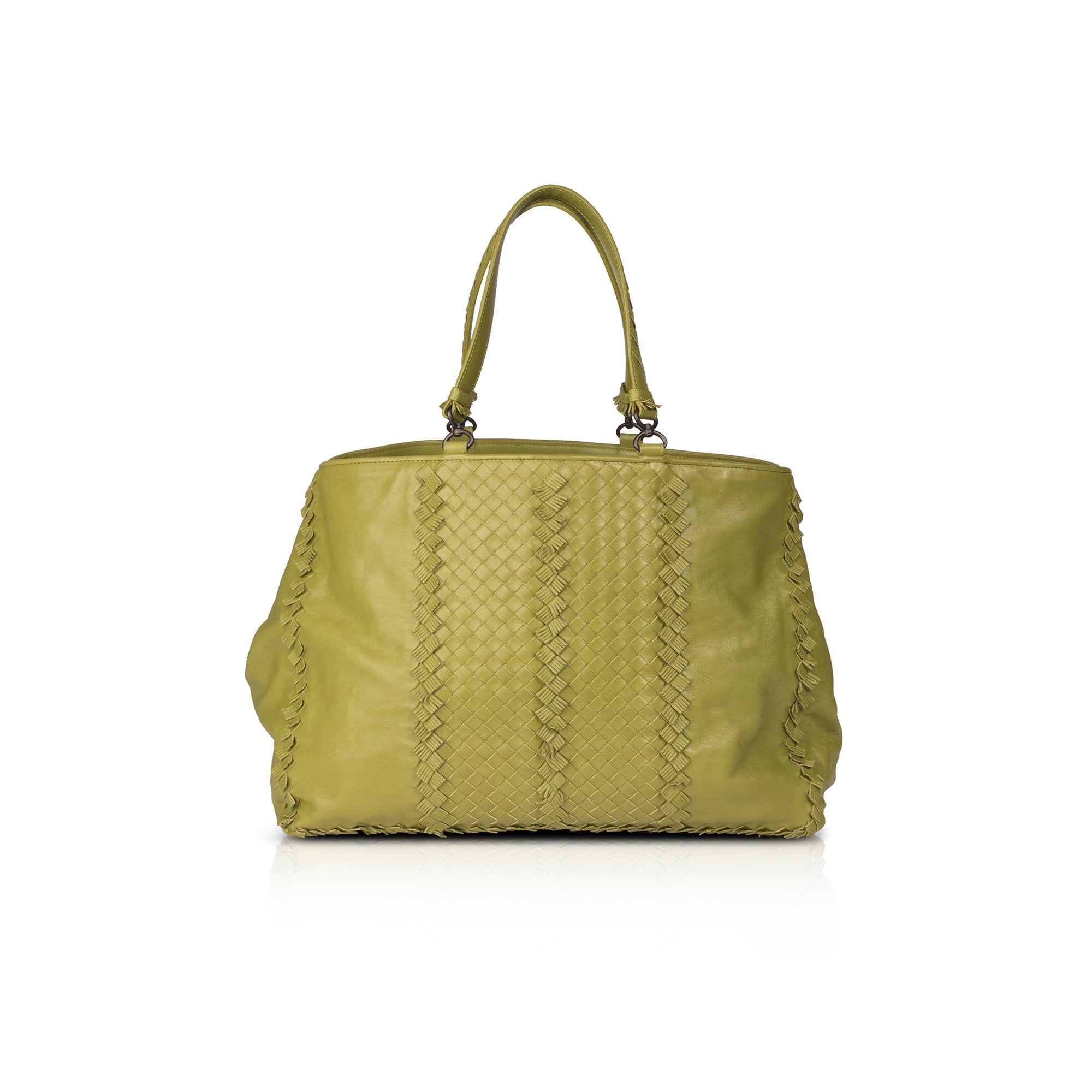 Bottega Veneta Intrecciato Nappa Fringe Tote