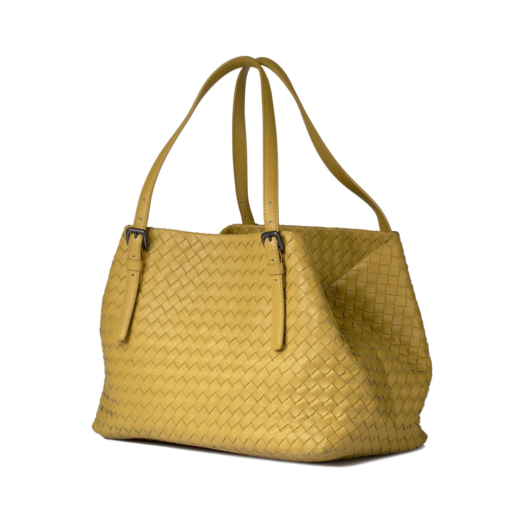 Bottega Veneta Small Intrecciato Cesta Tote