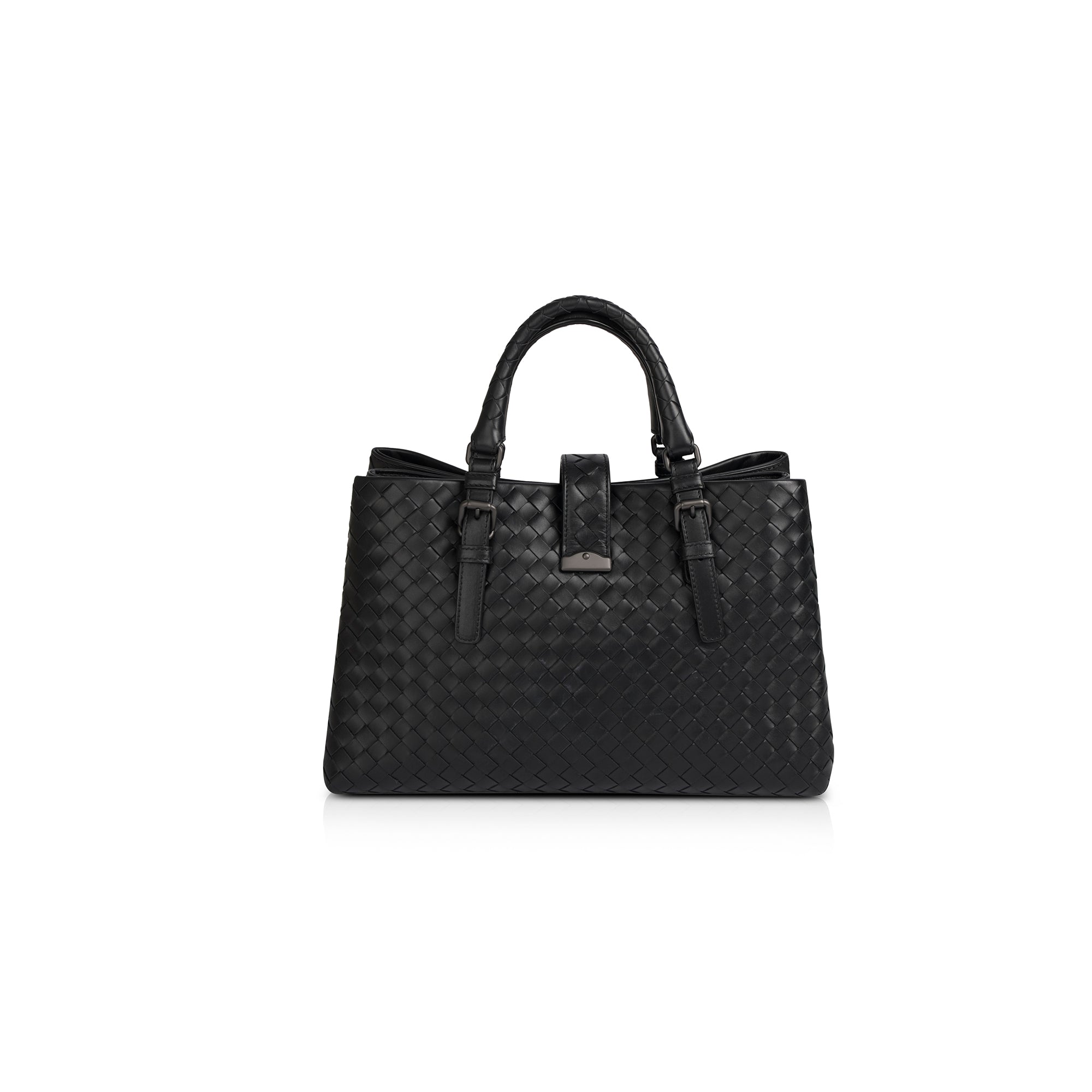 Bottega Veneta Small Intrecciato Roma Bag