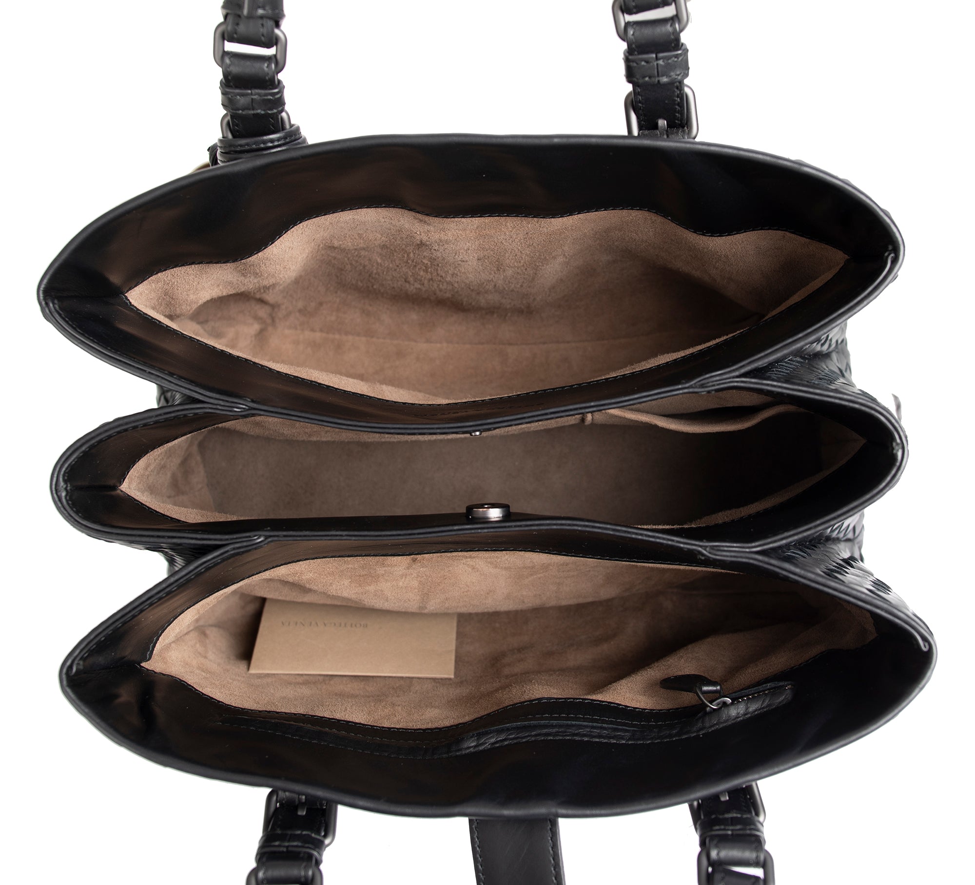 Bottega Veneta Small Intrecciato Roma Bag