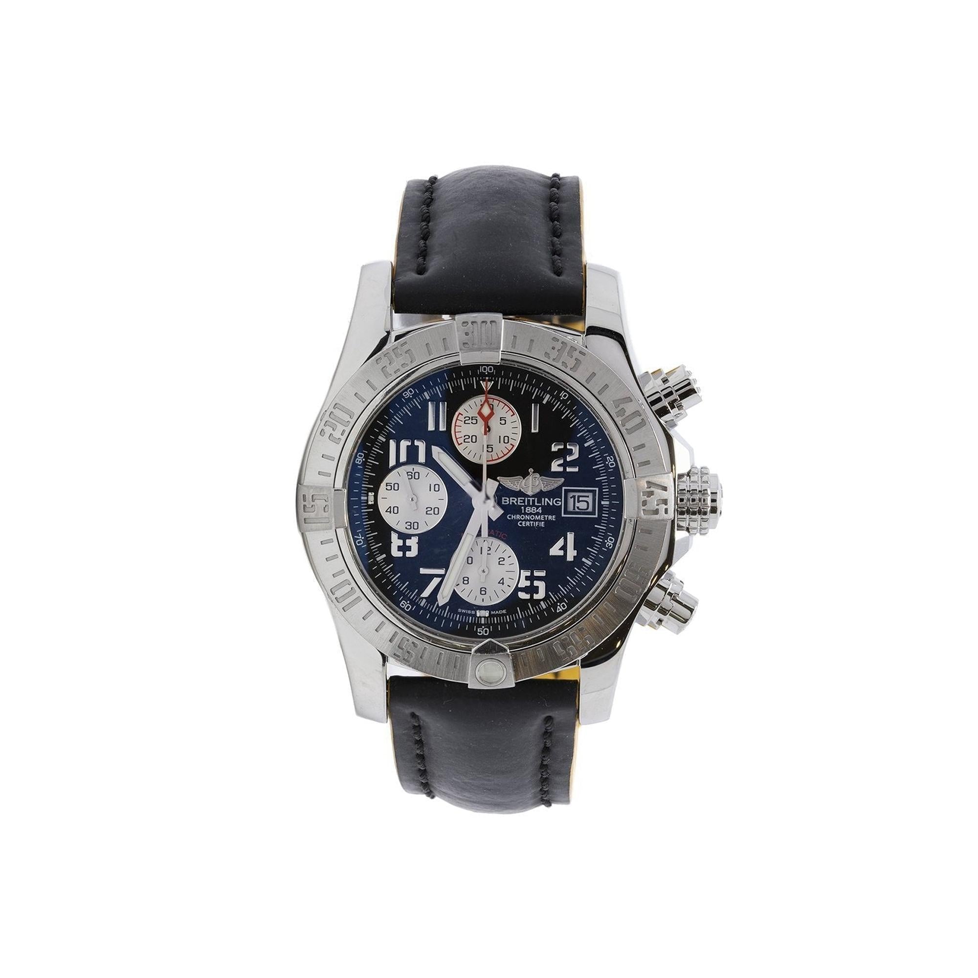 Breitling Avenger II A13381 Watch w/ Box