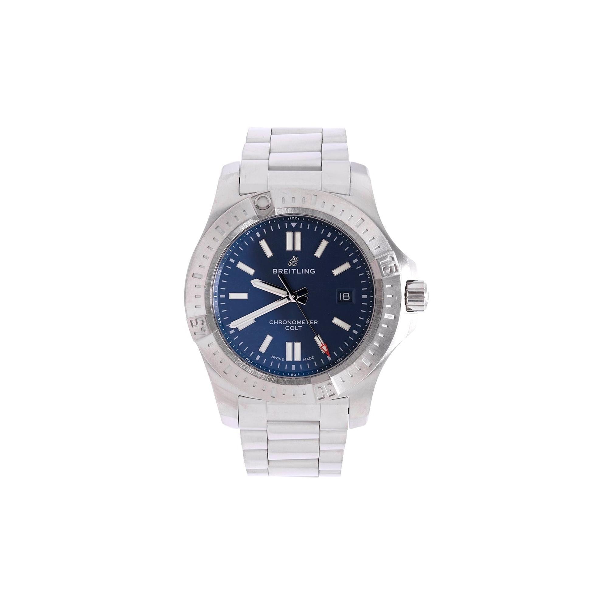 Breitling Chronomat Colt Automatic Watch w/ Box