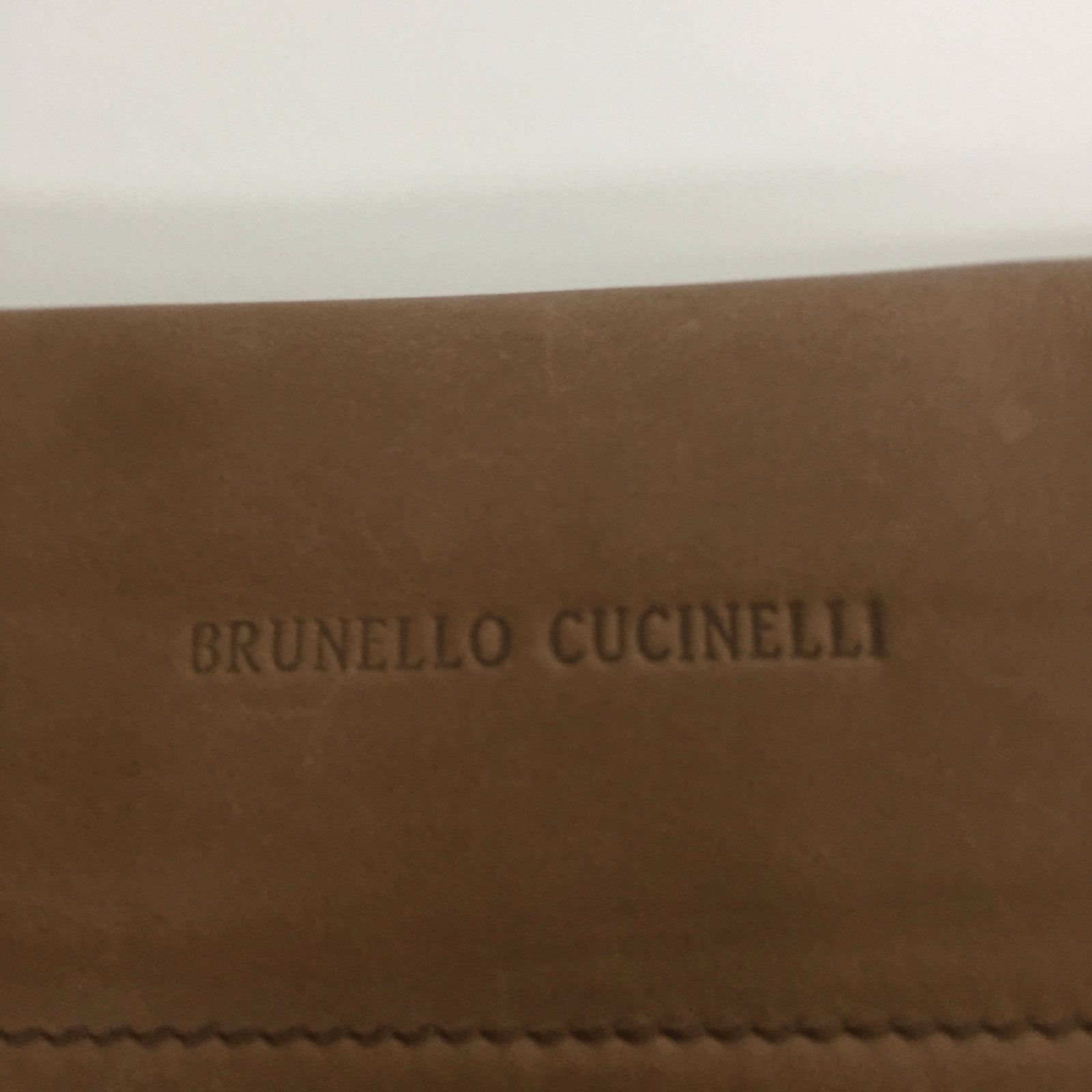 Brunello Cucinelli Brown Document Holder