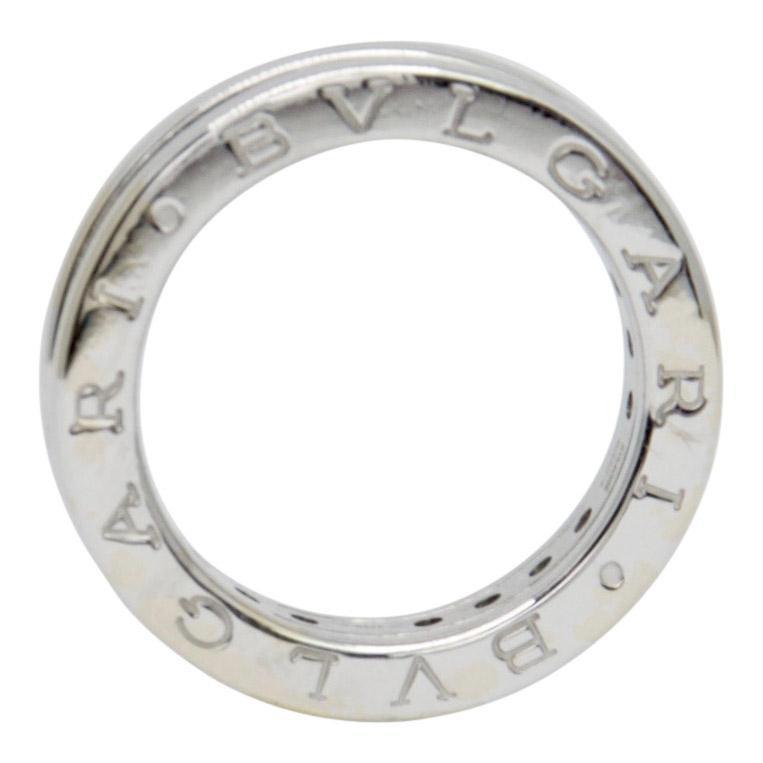 Bulgari B.Zero1 1-Band Ring with Blue Topaz