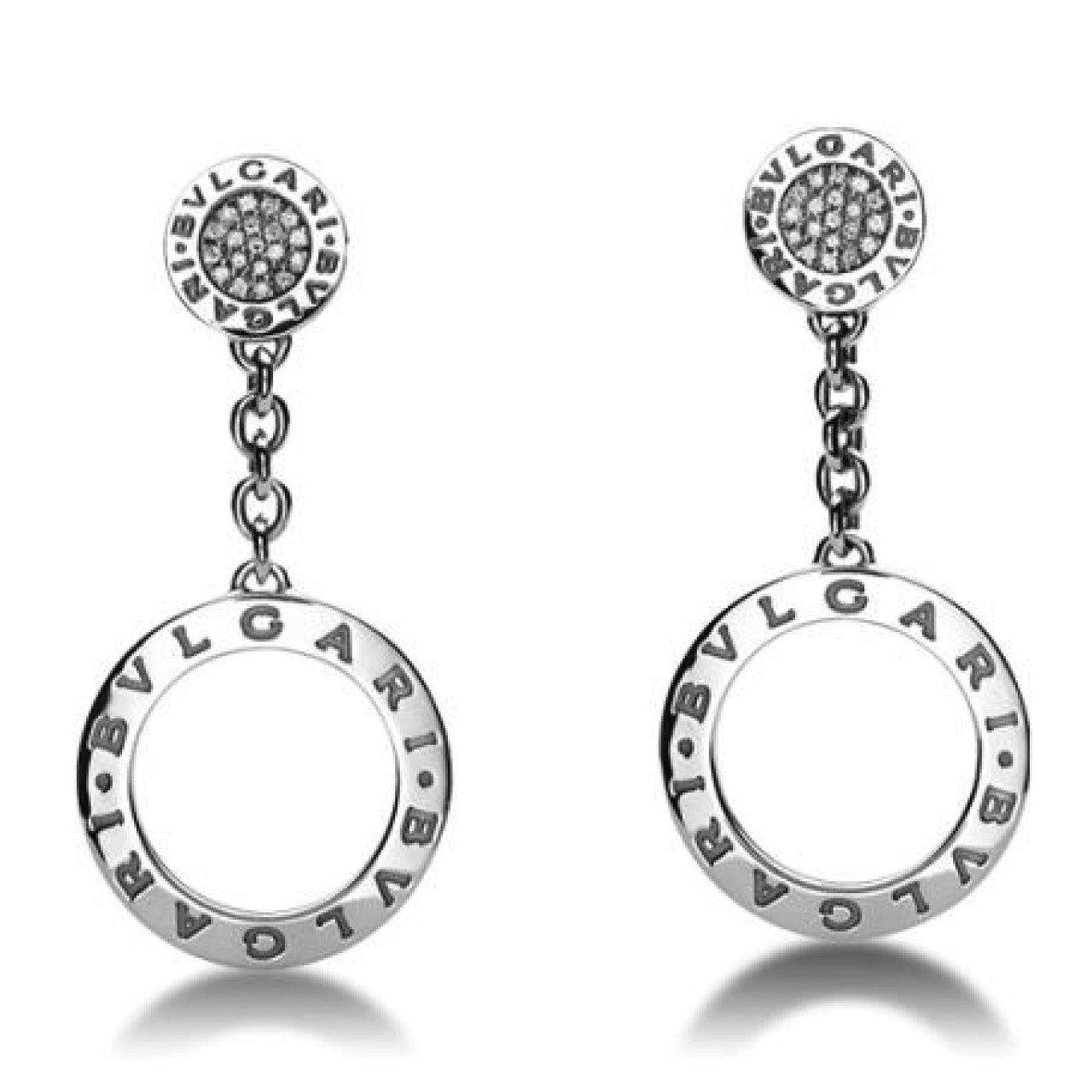 Bulgari Bulgari Diamond Drop Earrings