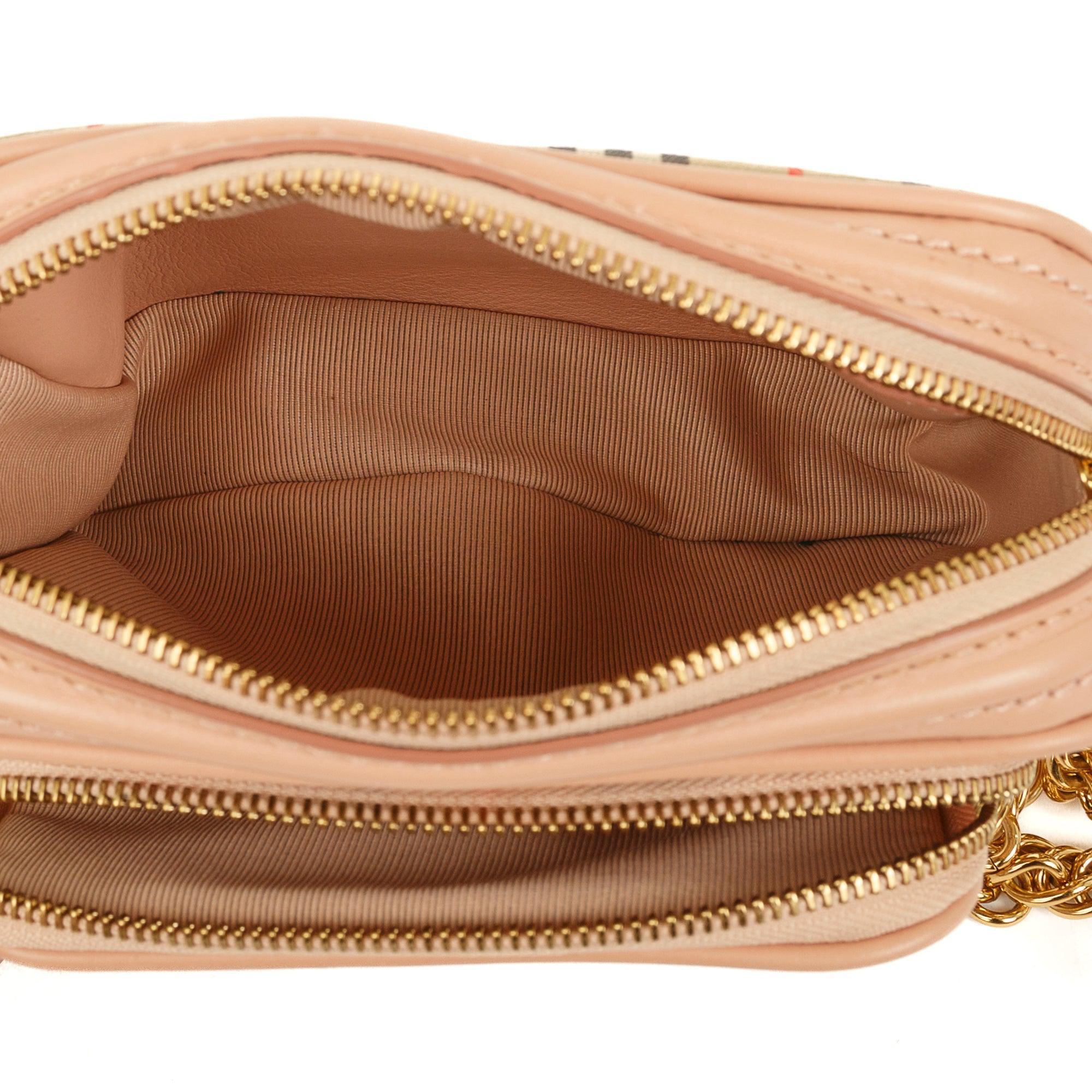 Burberry 1983 Knight Check Link Camera Bag