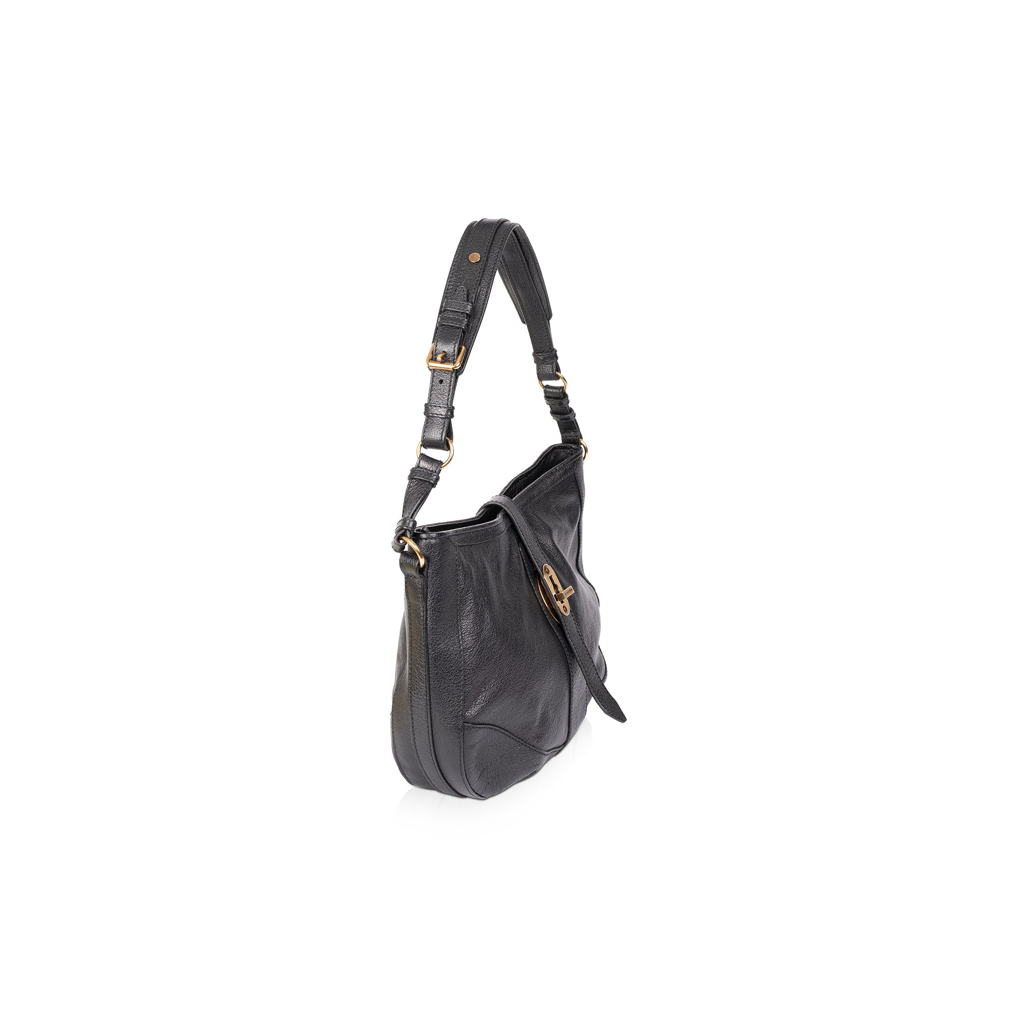 Burberry Bartow Leather Hobo