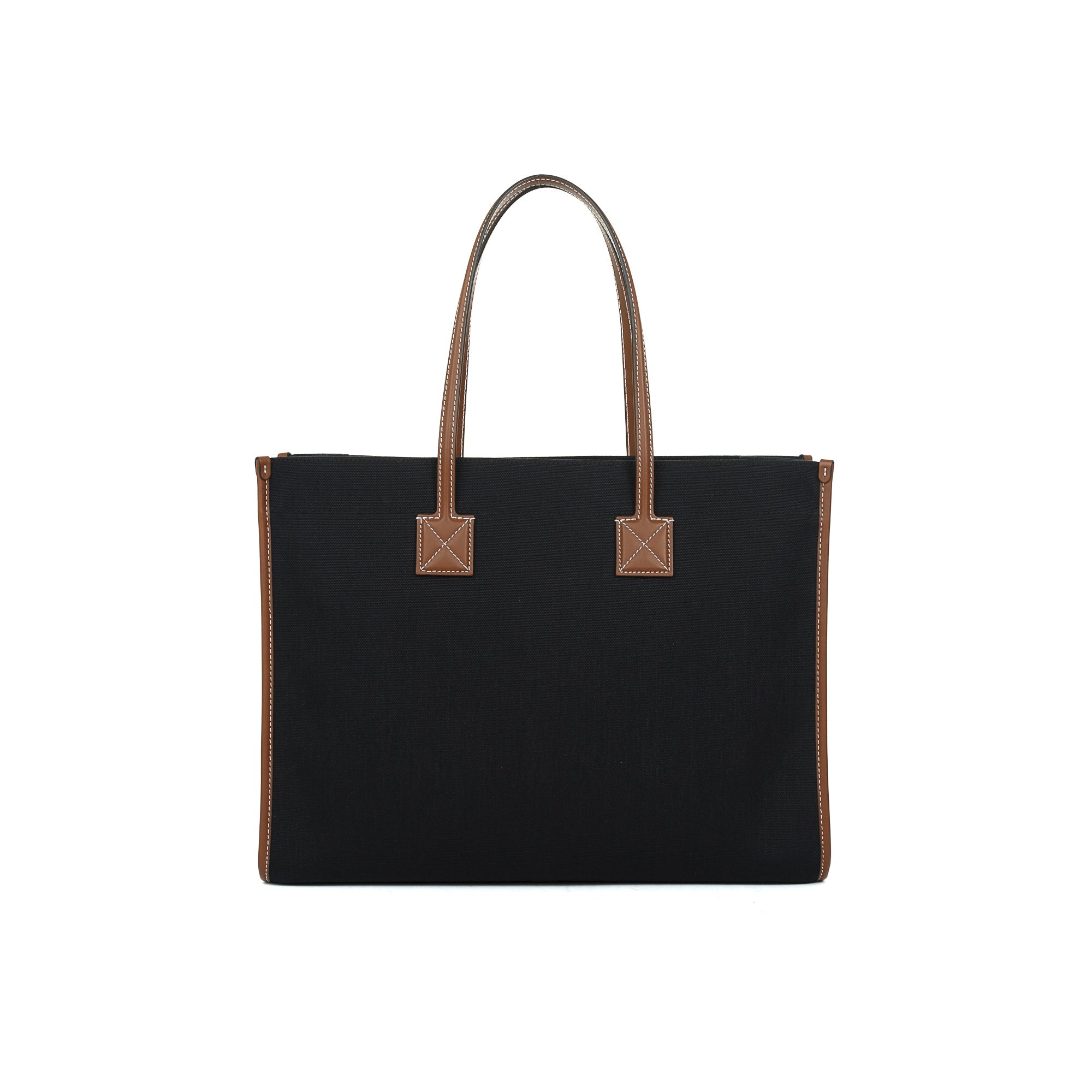 Burberry Canvas & Leather Medium Freya Tote