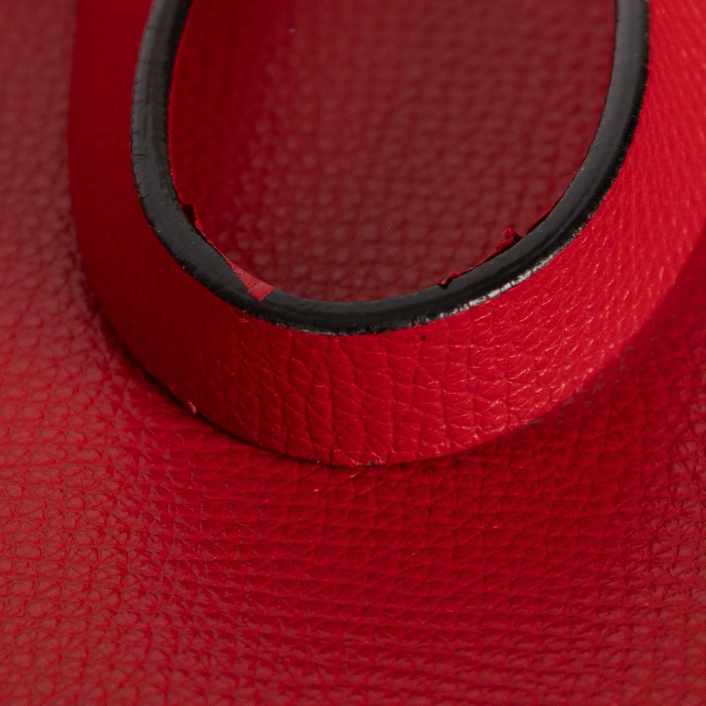 Burberry Embossed Crest Leather Large Tote