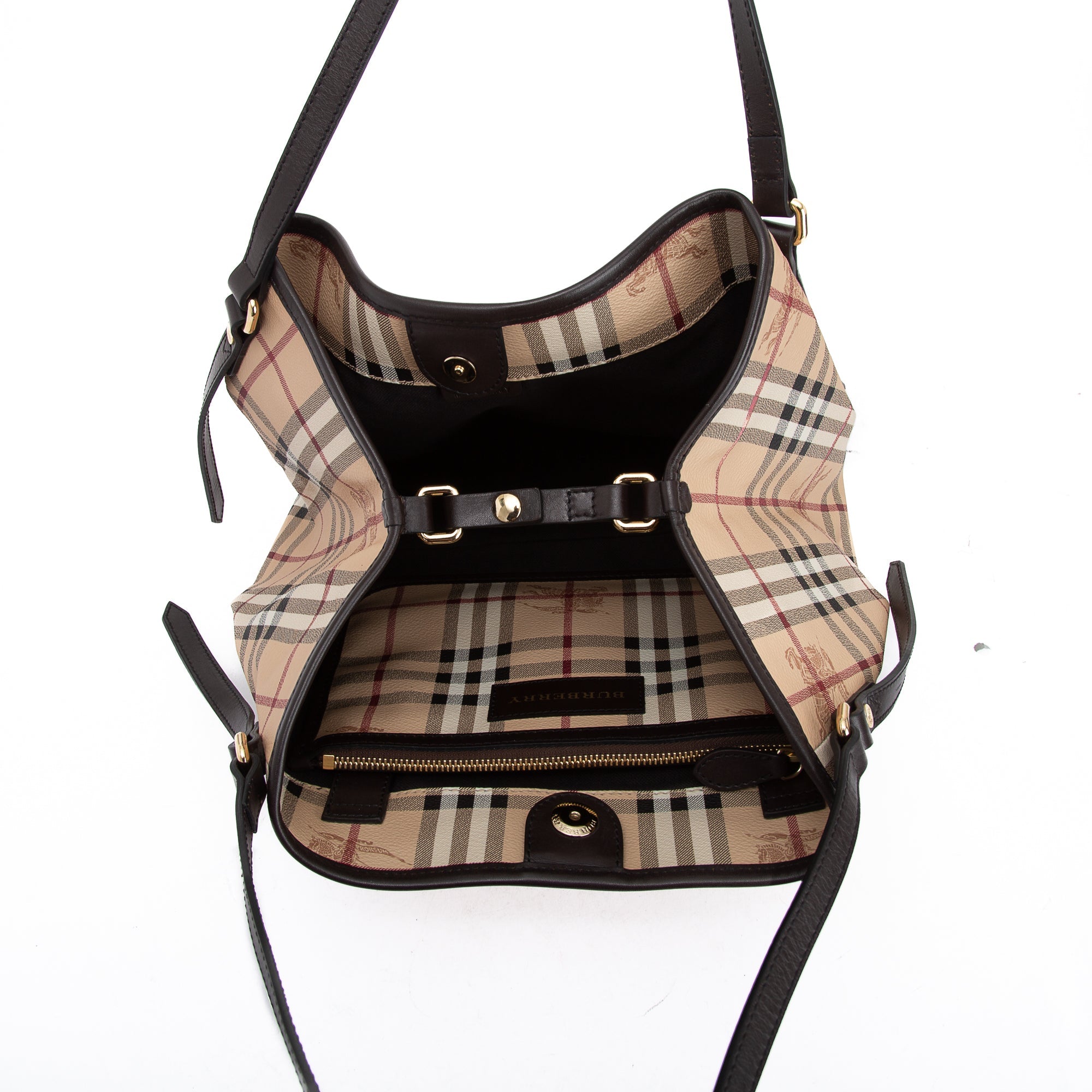 Burberry Haymarket Check Canterbury Tote