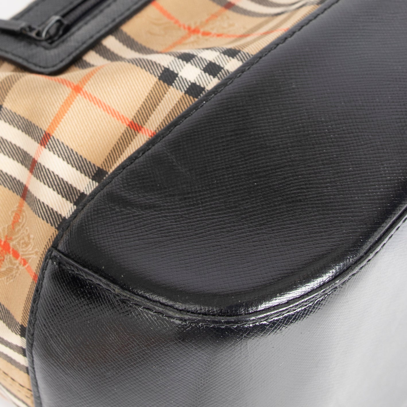 Burberry Haymarket Check Hobo Bag