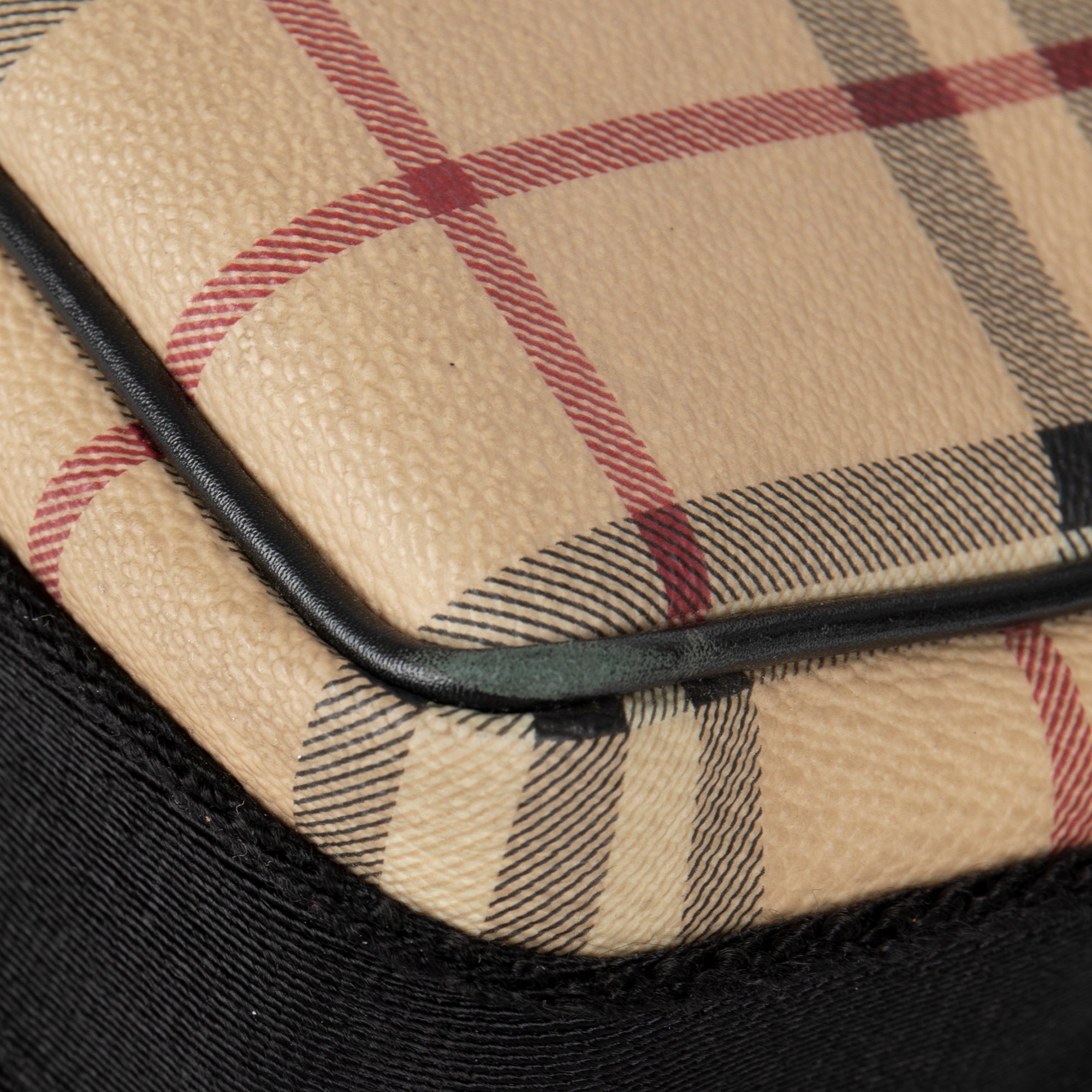 Burberry Haymarket Check Messenger Bag
