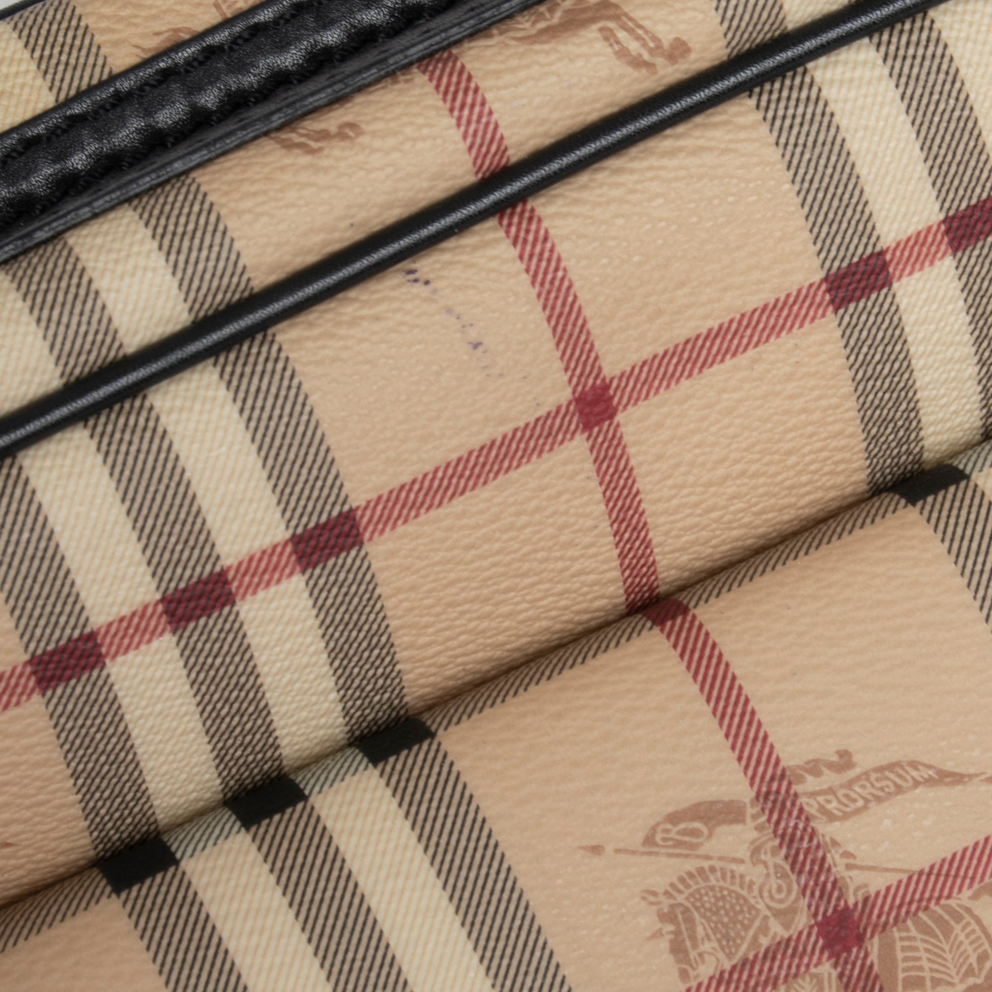 Burberry Haymarket Check Messenger Bag