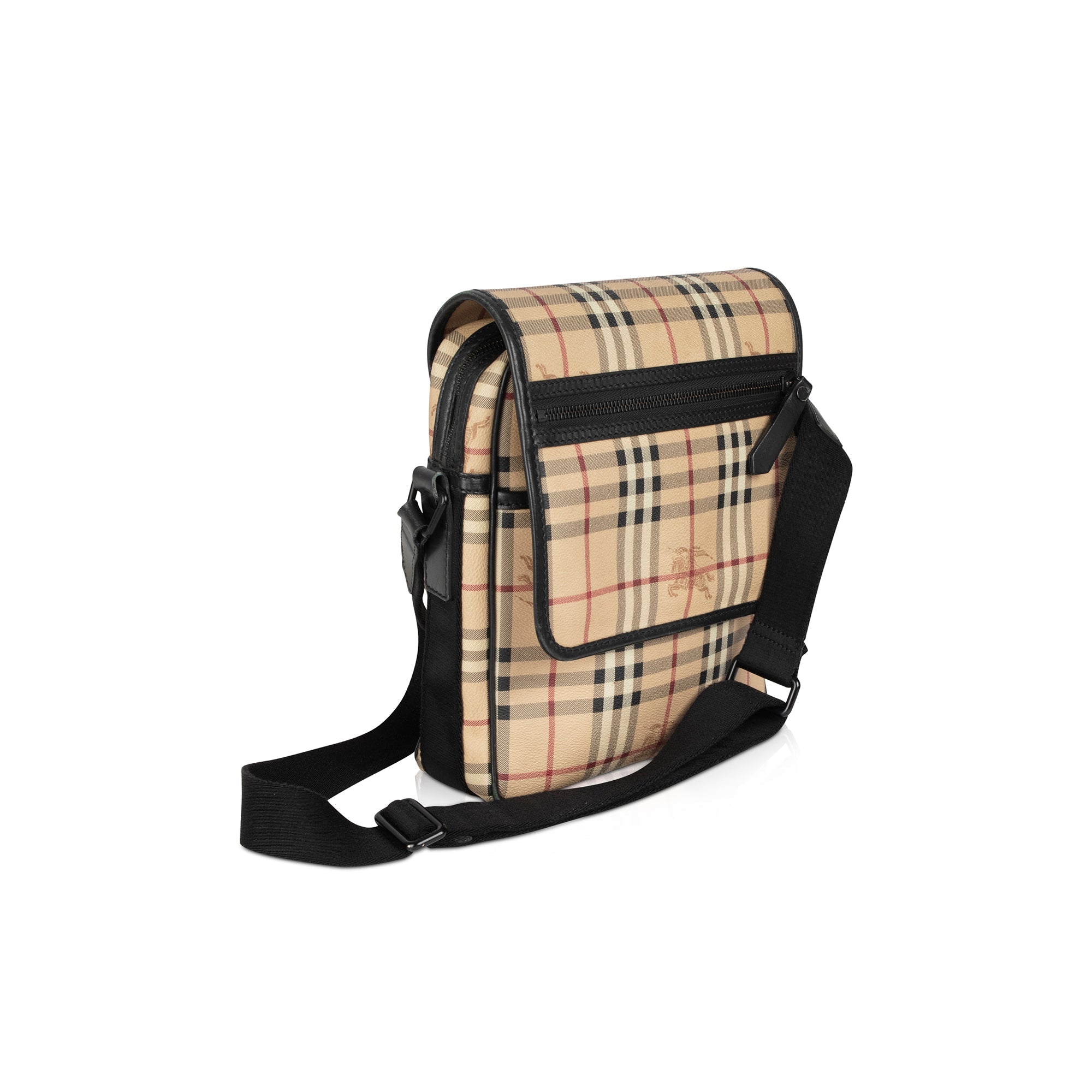 Burberry Haymarket Check Messenger Bag