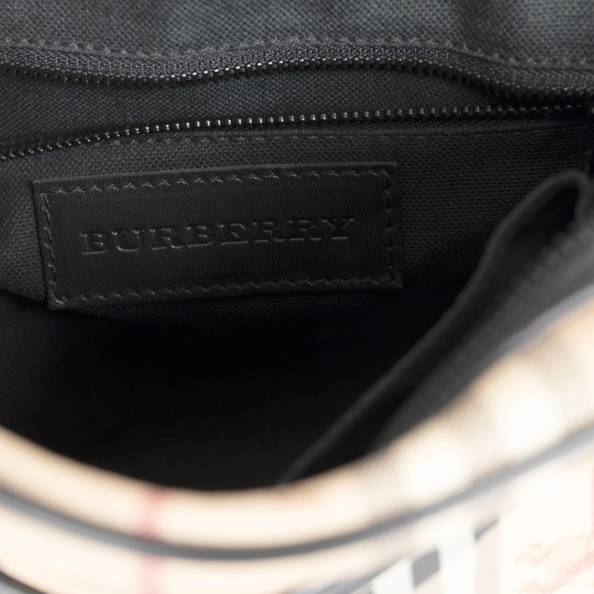 Burberry Haymarket Check Messenger Bag